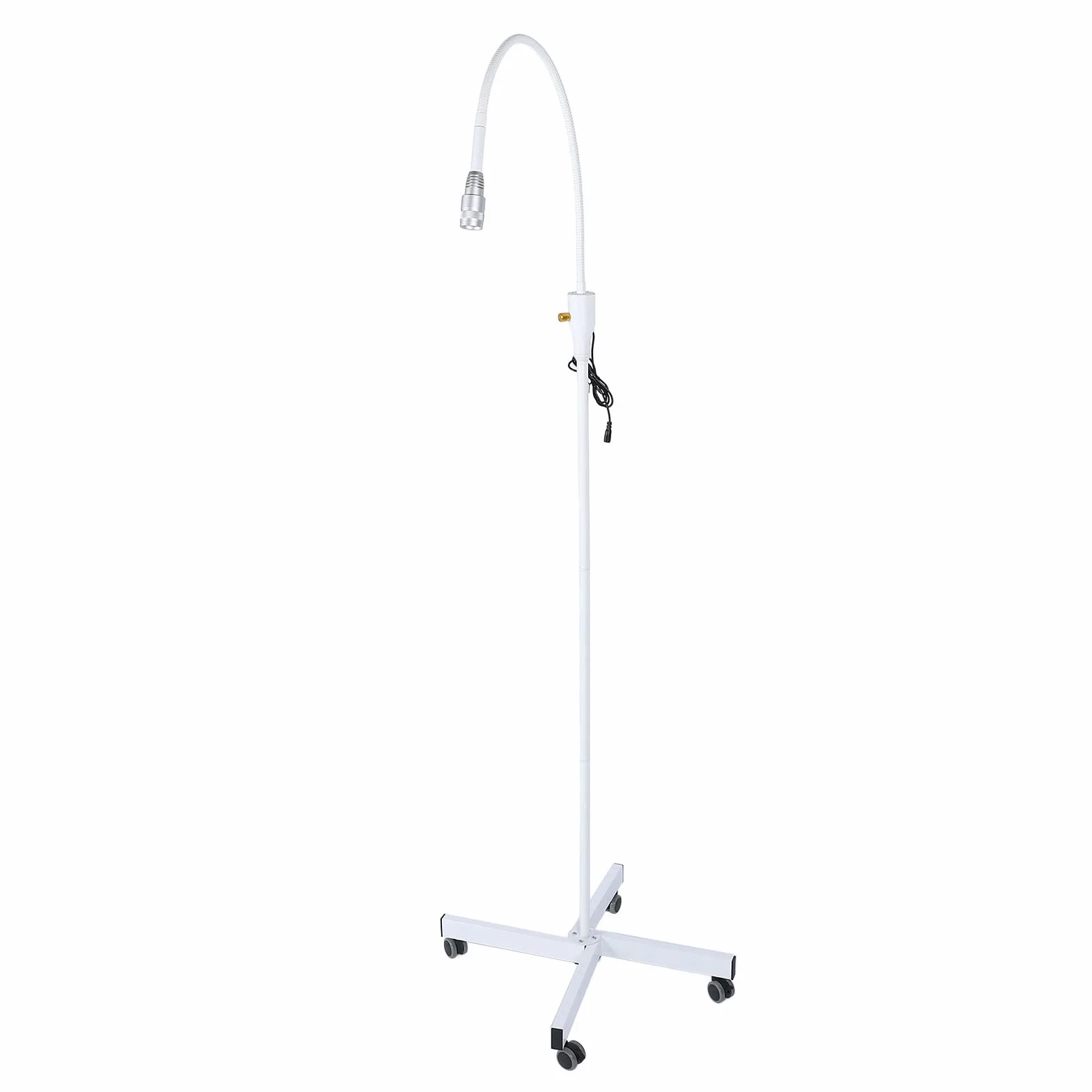 Lámpara de Extensión de Pestañas, Fácil de Mover de 100 a 240 V Pestañas La Lámpara LED Profesional LED Profesional con un Control de Pedal para el Pegamento Curativo (Enchufe de la UE 100-240V)