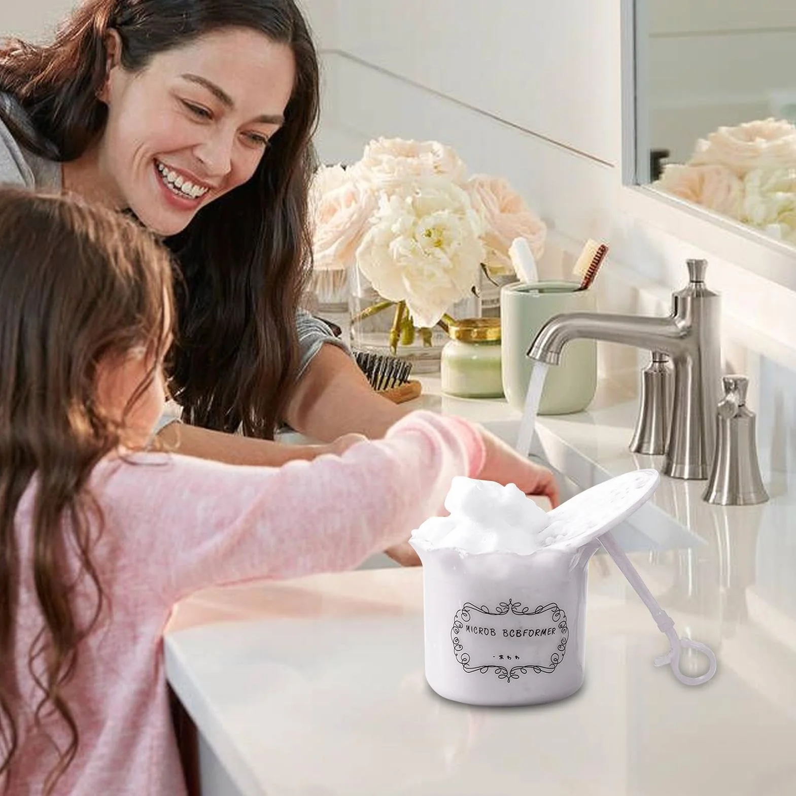 Foam Maker for Face Wash | Beauty Foam Pump | Portable Manual Cleanser Cup Facial Care Travel