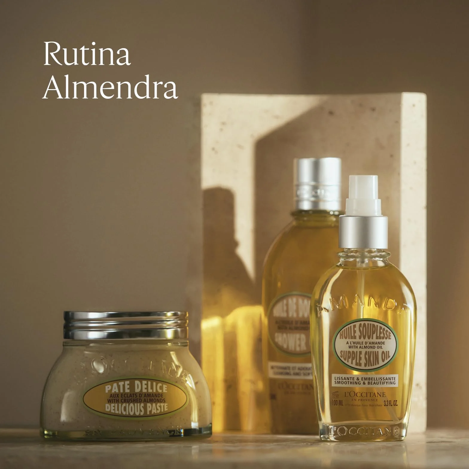 L'OCCITANE - Pâte Délice Exfoliante Corporal Almendra (Amande) - 200 ml - Exfolia y nutre - Fabricado en Francia