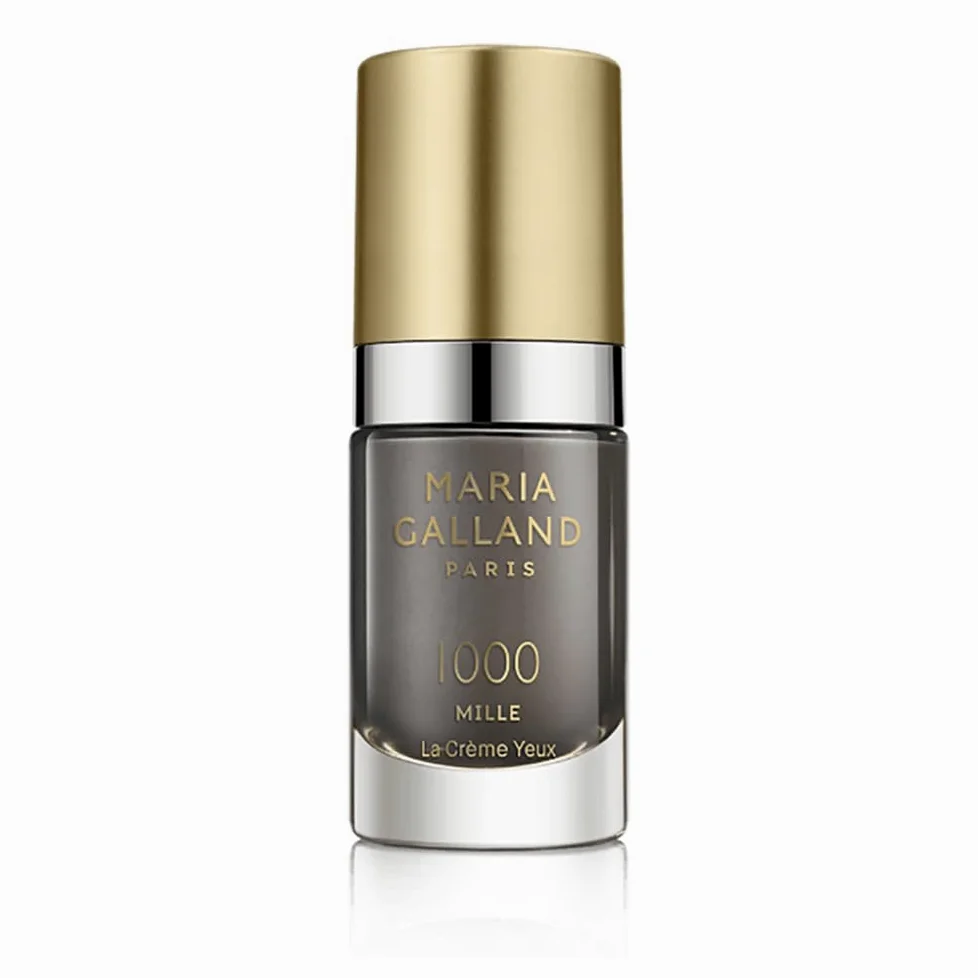 Maria Galland 1000 Mille La Creme Yeux 15 Ml. Crema de ojos se funde con tu piel, actuando sobre los principales signos del envejecimiento del contorno de ojos: bolsas, ojeras y líneas de expresión.