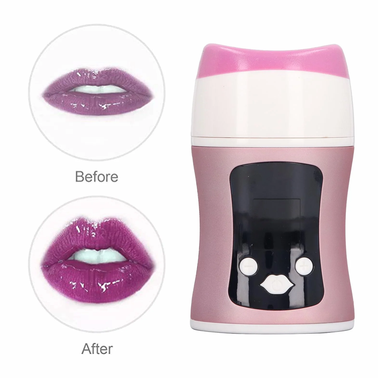 Rellenador De Labios Eléctrico, Dispositivo Para Dar Volumen Con Control De Tiempo