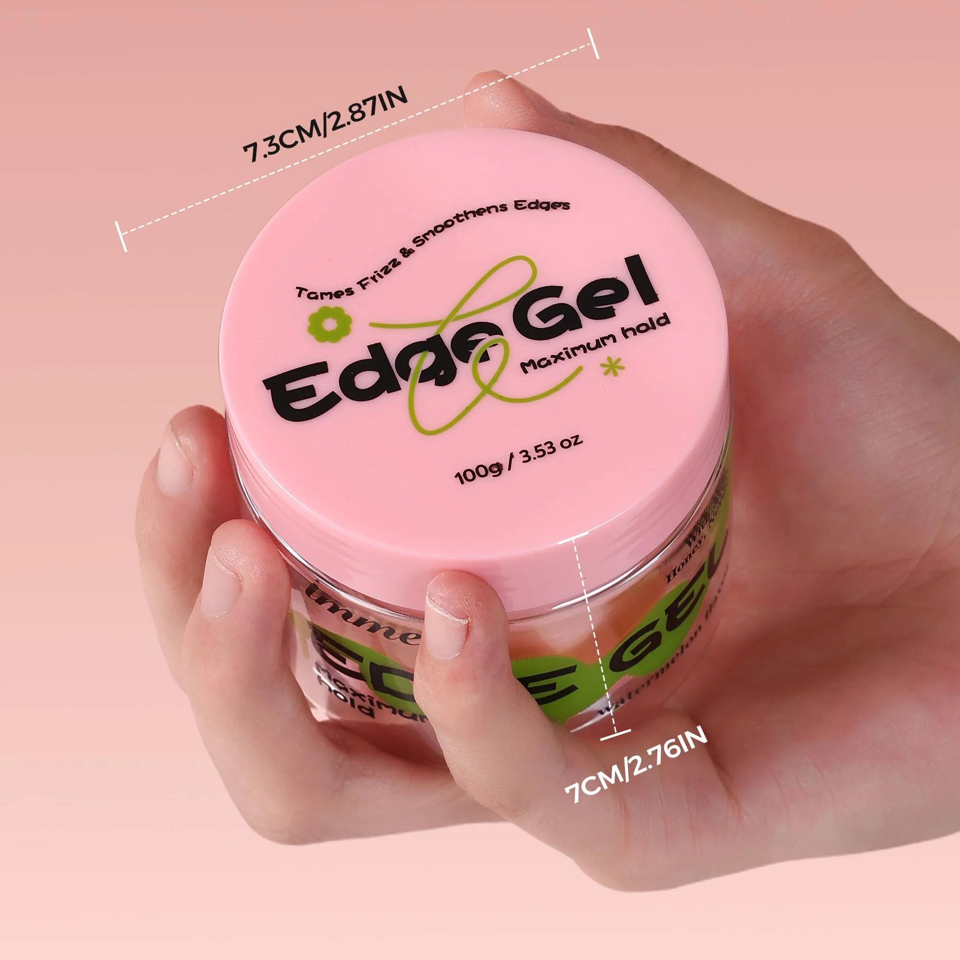 Immetee Edge Control Cabello Hair Gel Hidratante Gel 3 Pack