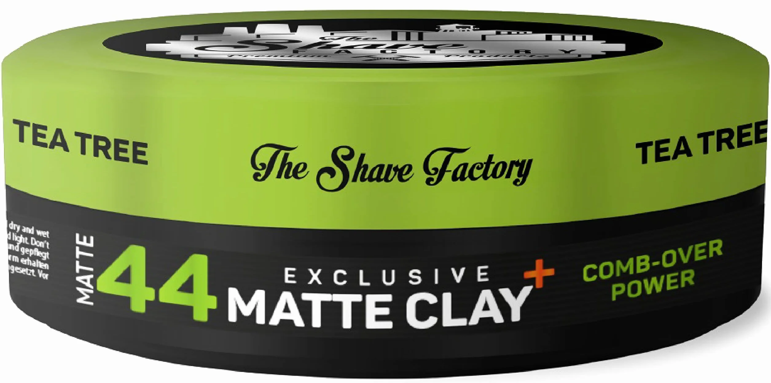 The Shave Factory Exclusiva arcilla mate 150 ml con árbol de té