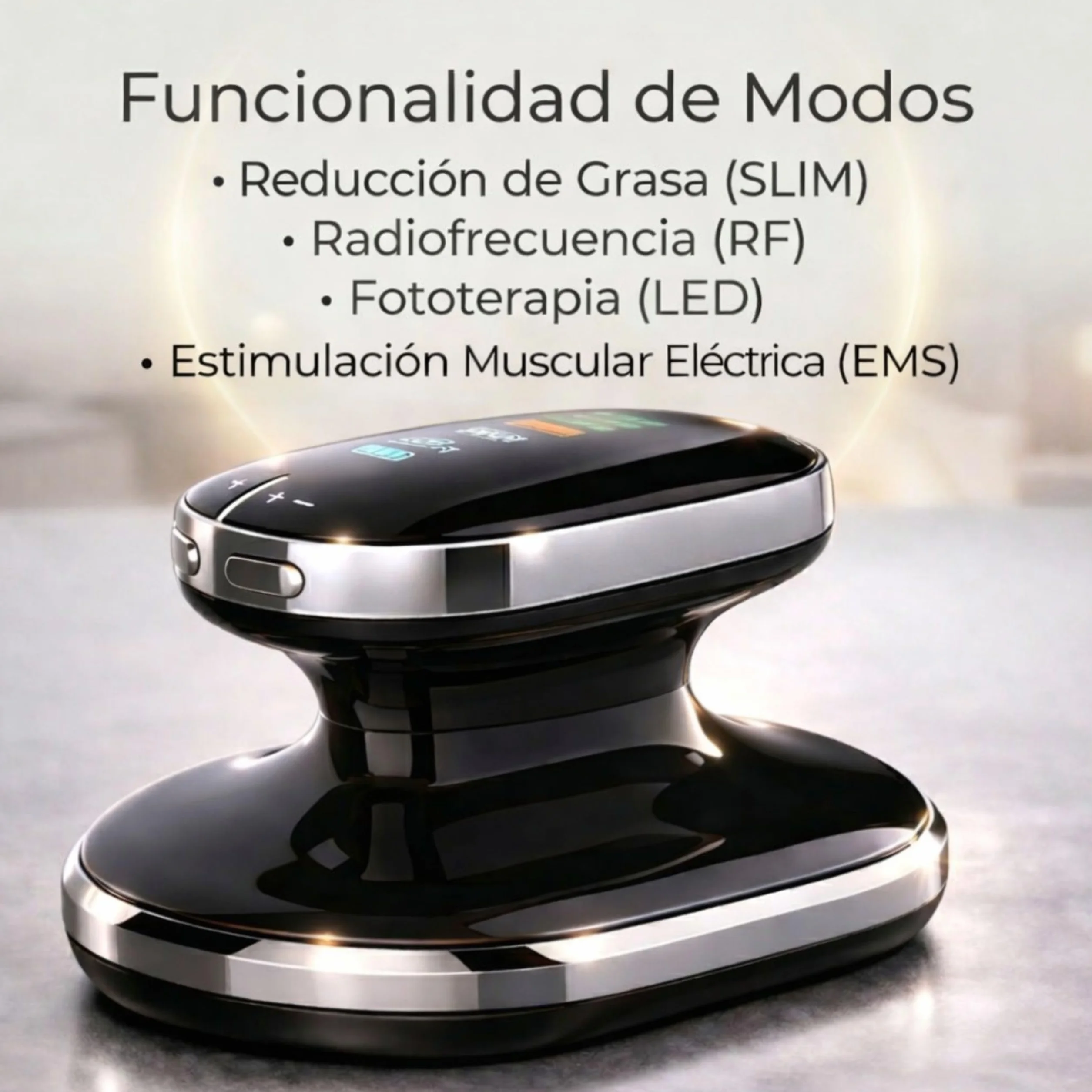 Aparato Radiofrecuencia Corporal Profesional EMS Electroestimulación Muscular LED