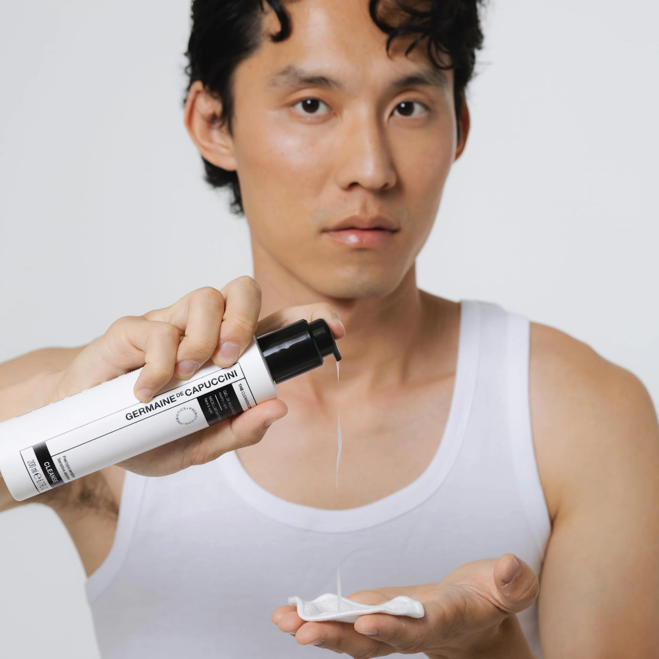 Germaine de Capuccini - The Cleansing Expert | Gel de Agua Micelar Rostro/Ojos - Sin aclarado, sin perfume - 200 ml