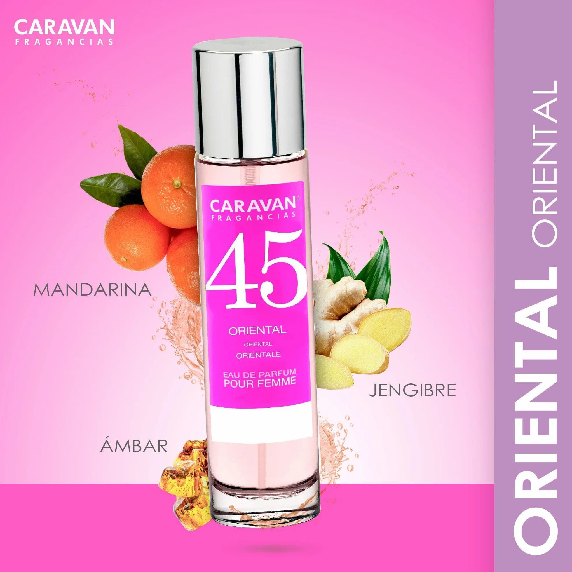 Caravan Perfume de Mujer Nº5 150 ml + Set 10 Viales Fragancias Femeninas