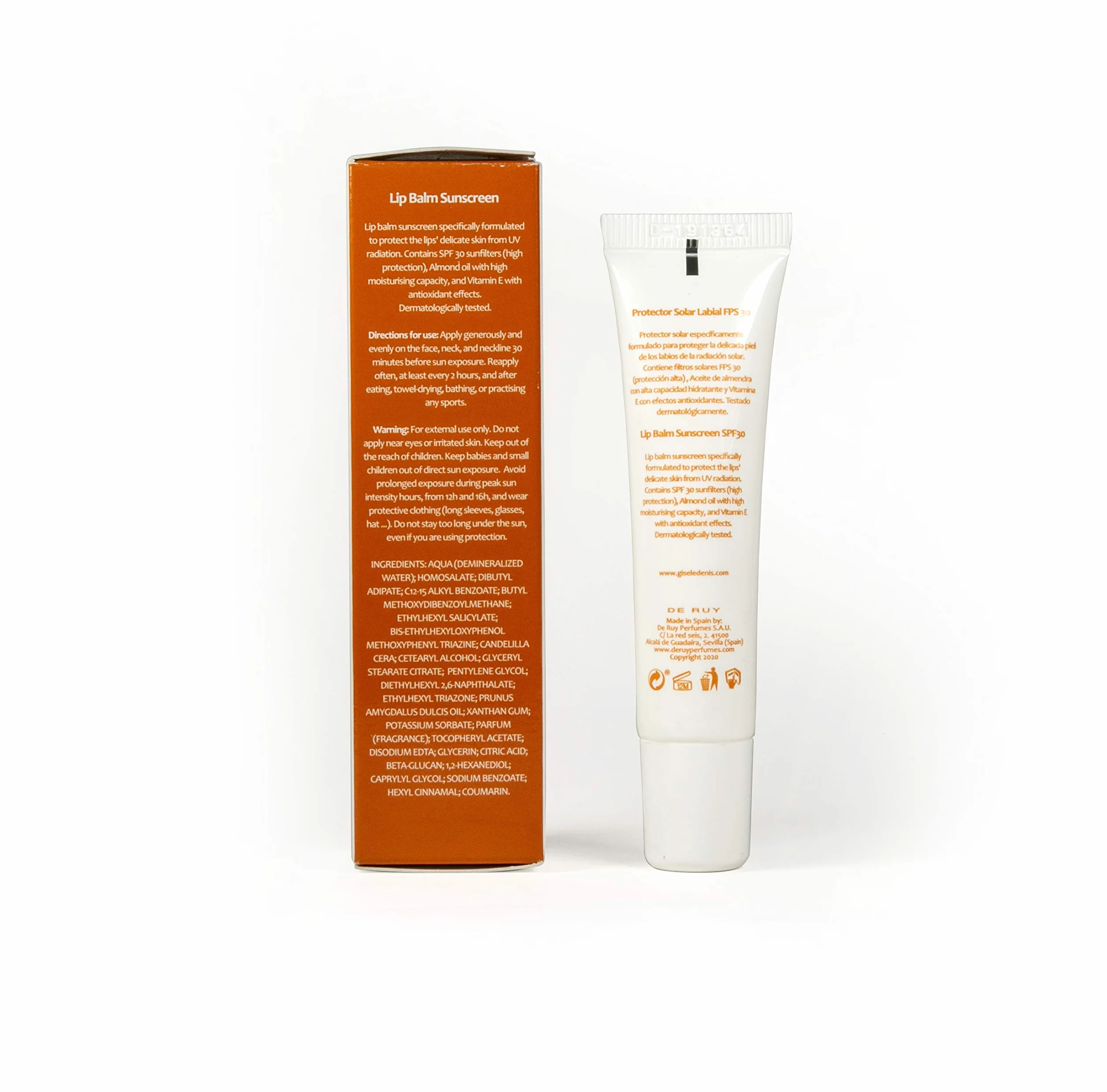 GISÈLE DENIS Protector Solar Labial FPS30 15 ml