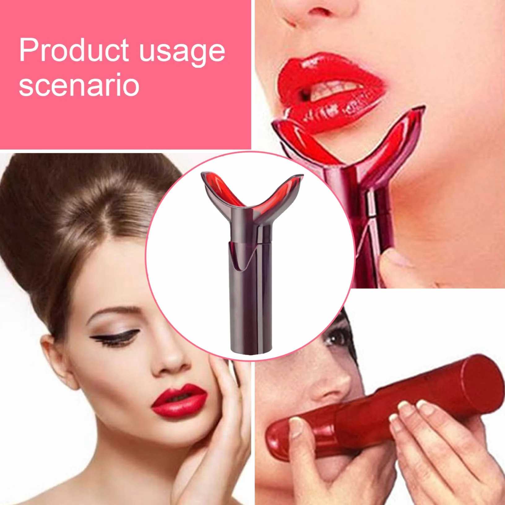 Dispositivo de aumento de labios de succión automática, herramienta portátil de masaje manual