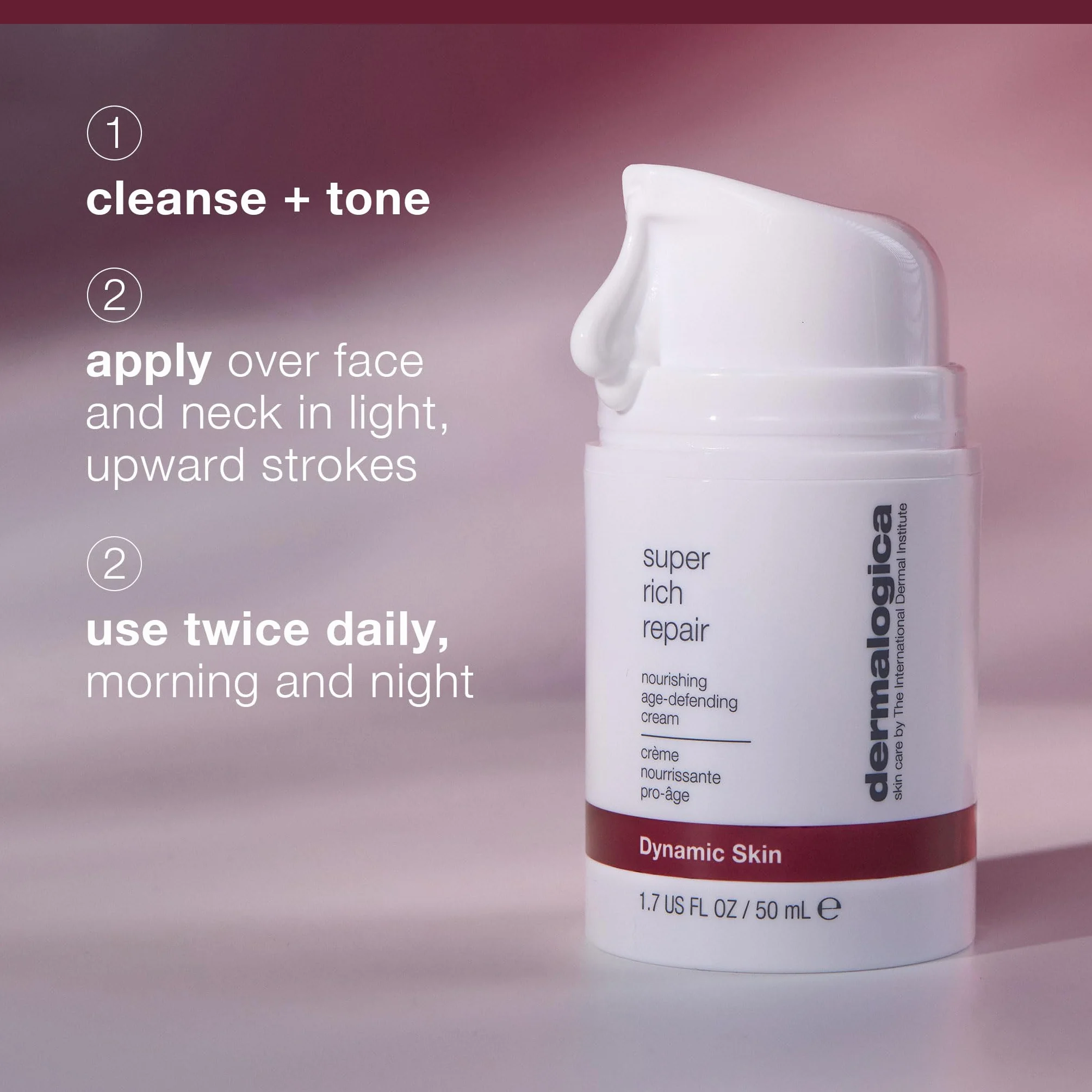 Dermalogica Super Rich Repair para Piel Muy Seca 100ml | Crema hidratante extra-rica que nutre las pieles muy secas y protege frente a la agresión ambiental.