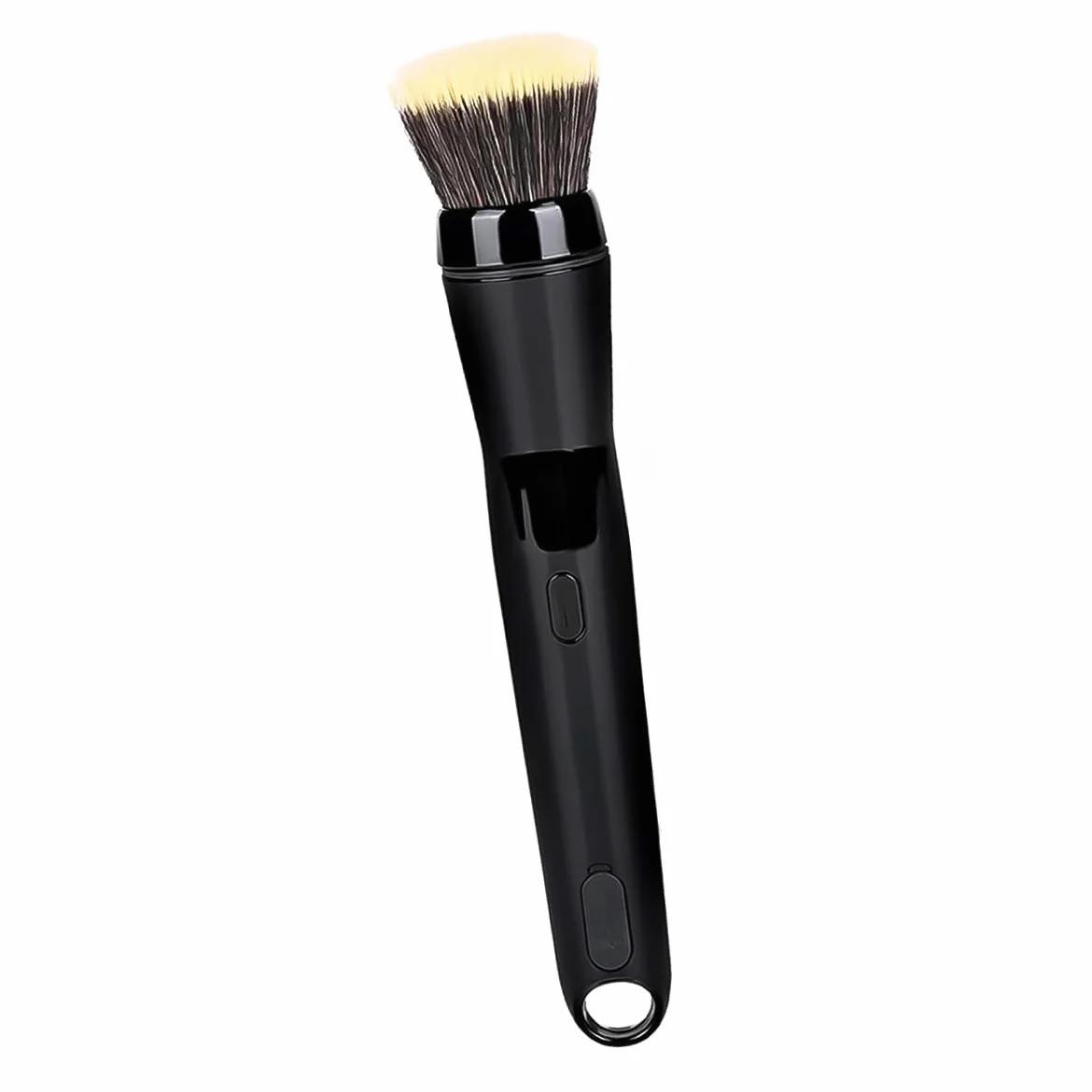 Brocha de maquillaje eléctrica, brochas de base giratorias automáticas con cabezales extraíbles para una aplicación de maquillaje suave y uniforme, diseño portátil recargable por USB