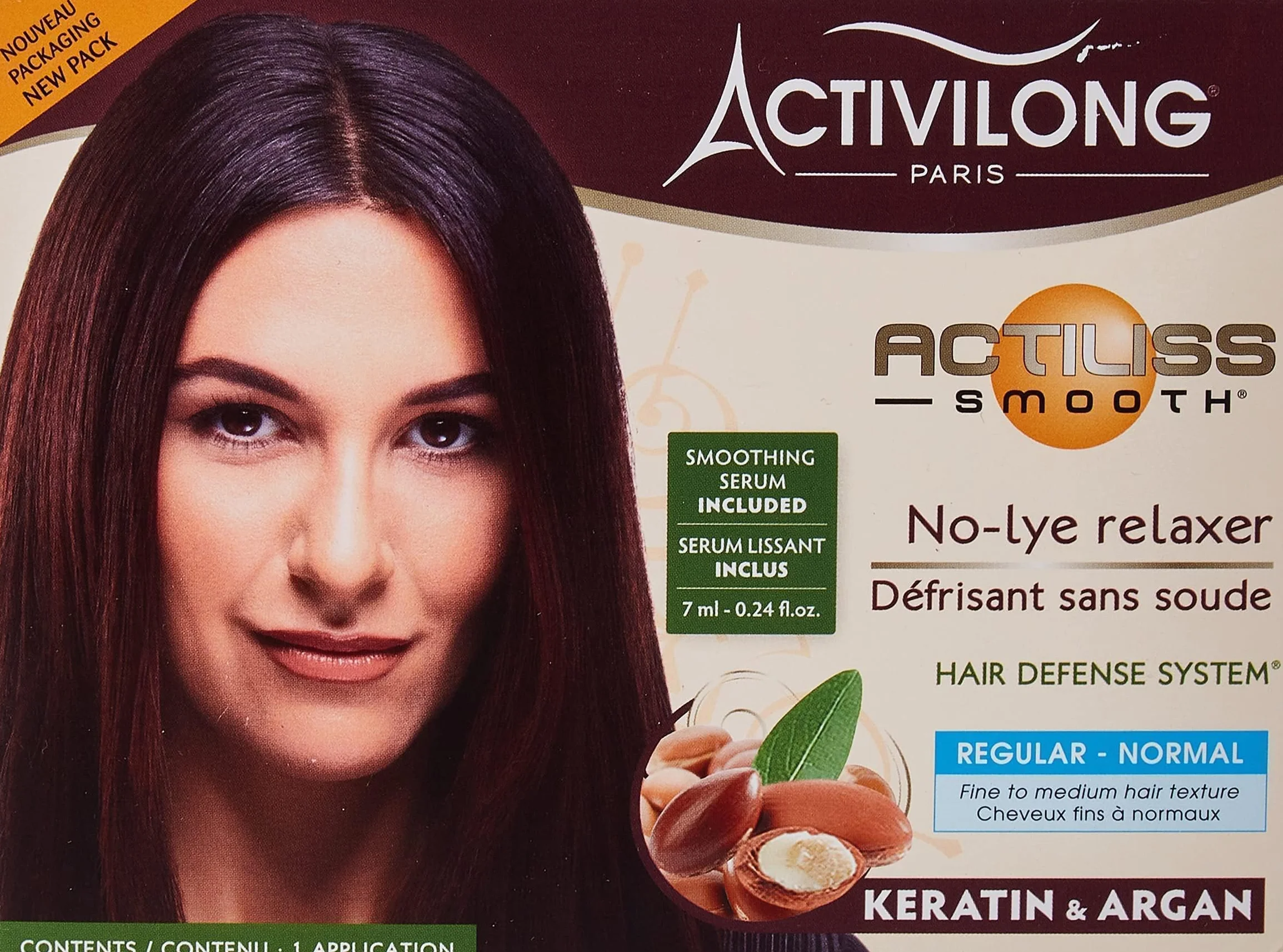 Activilong Kit relajador de pelo normal ACTILISS con Keratina y argán