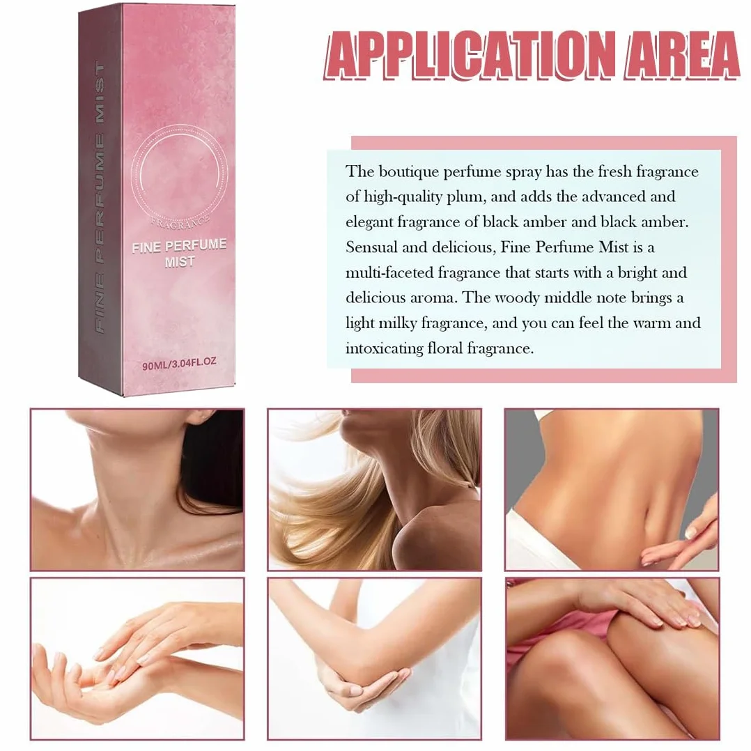 Perfume para mujer Body & Hair Fragrance Spray 90 ml floral afrutado larga duración