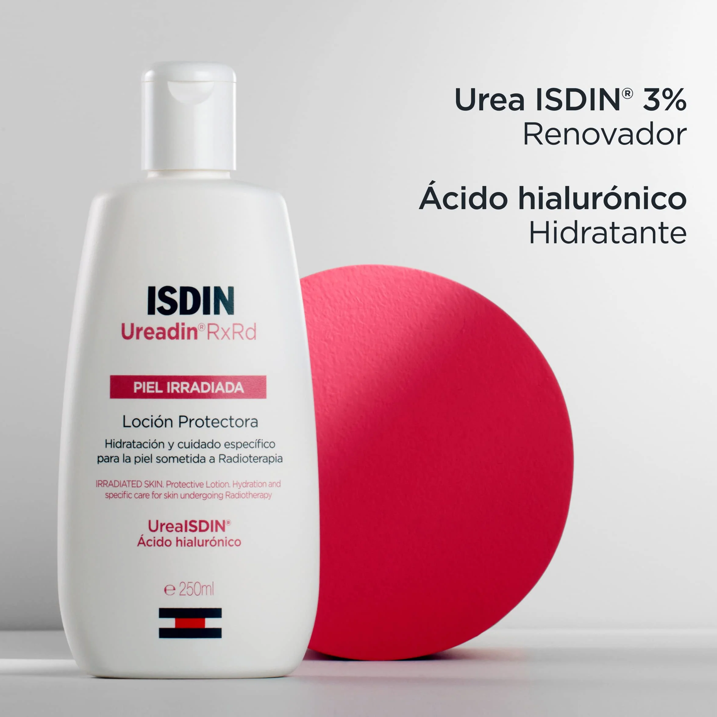 ISDIN UreadinRX RD Loción Protectora 250 ml Piel Irradiada Alivio Protección Radioterapia Urea