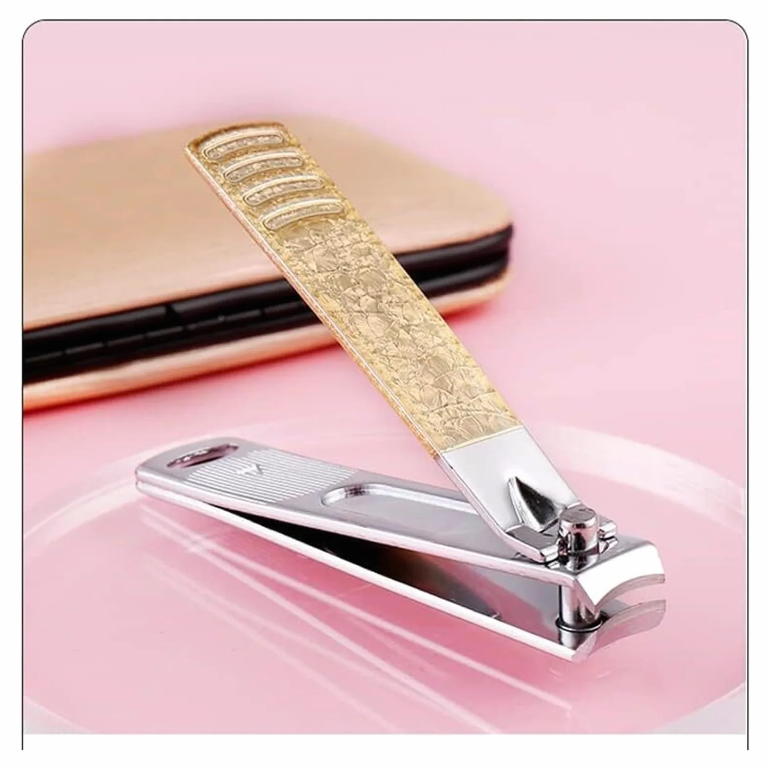 Juego de manicura, cortaúñas Profesional, cortaúñas de Acero Inoxidable, Kit de manicura y pedicura. Herramientas para Cortar uñas.