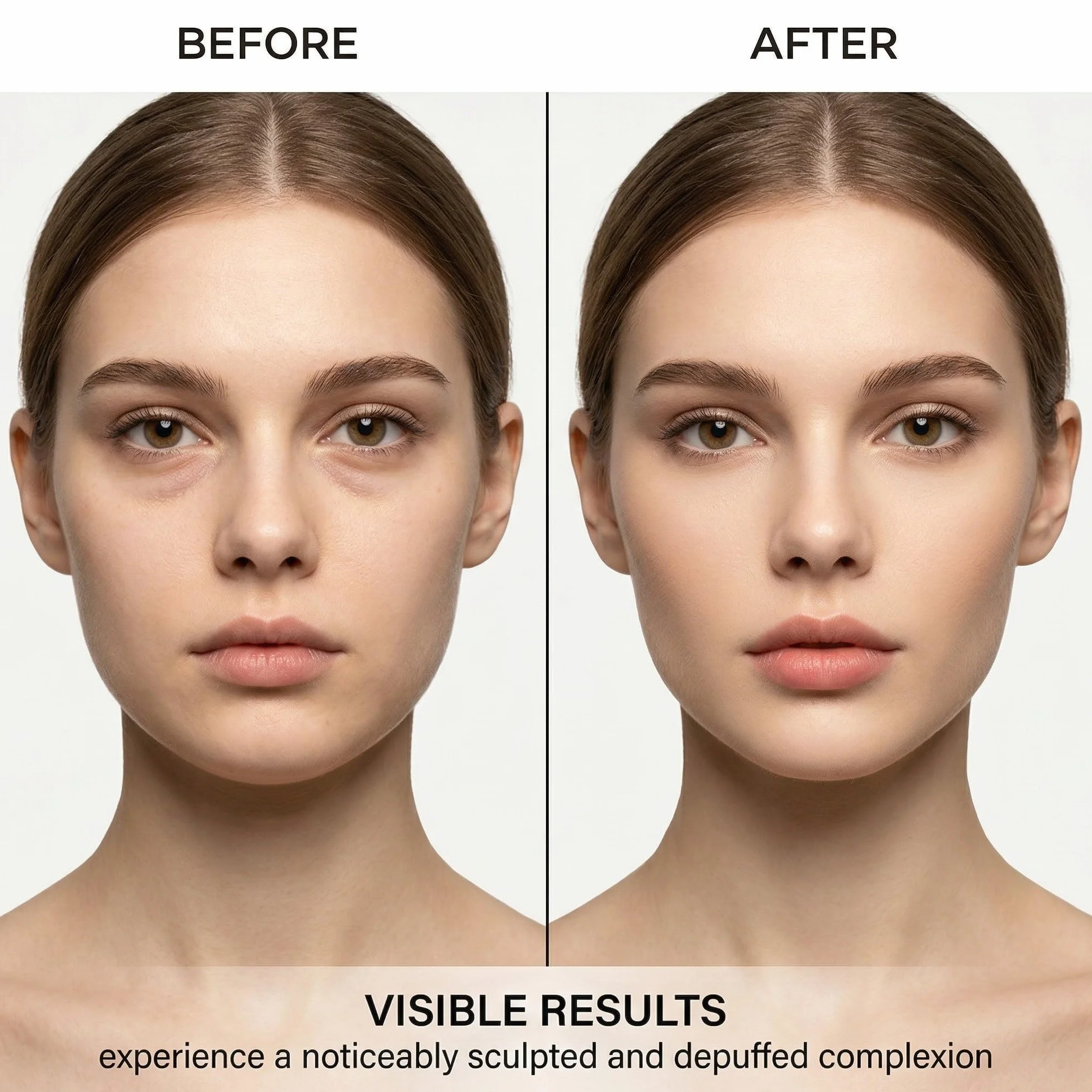 Cepillo Facial de Contorno Linfático Masajeador Drenaje Linfático 2PCS