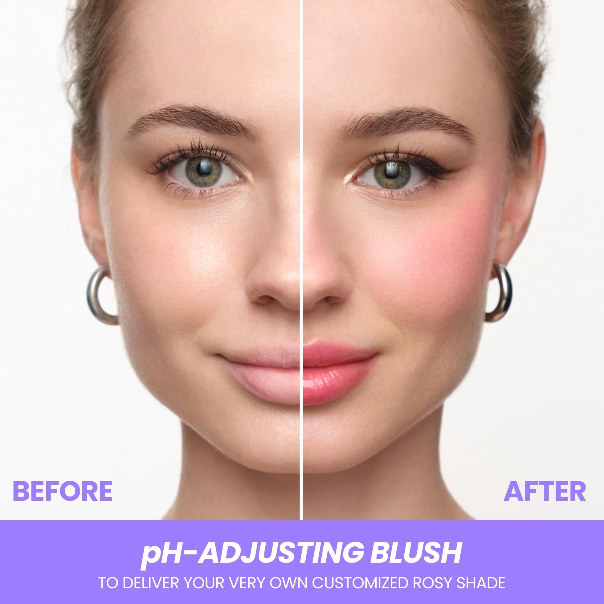 Wonderskin Cream Blush Stick pH-Activado Multiuso Tinte en Crema Mejillas Labios Maquillaje Color Adaptable
