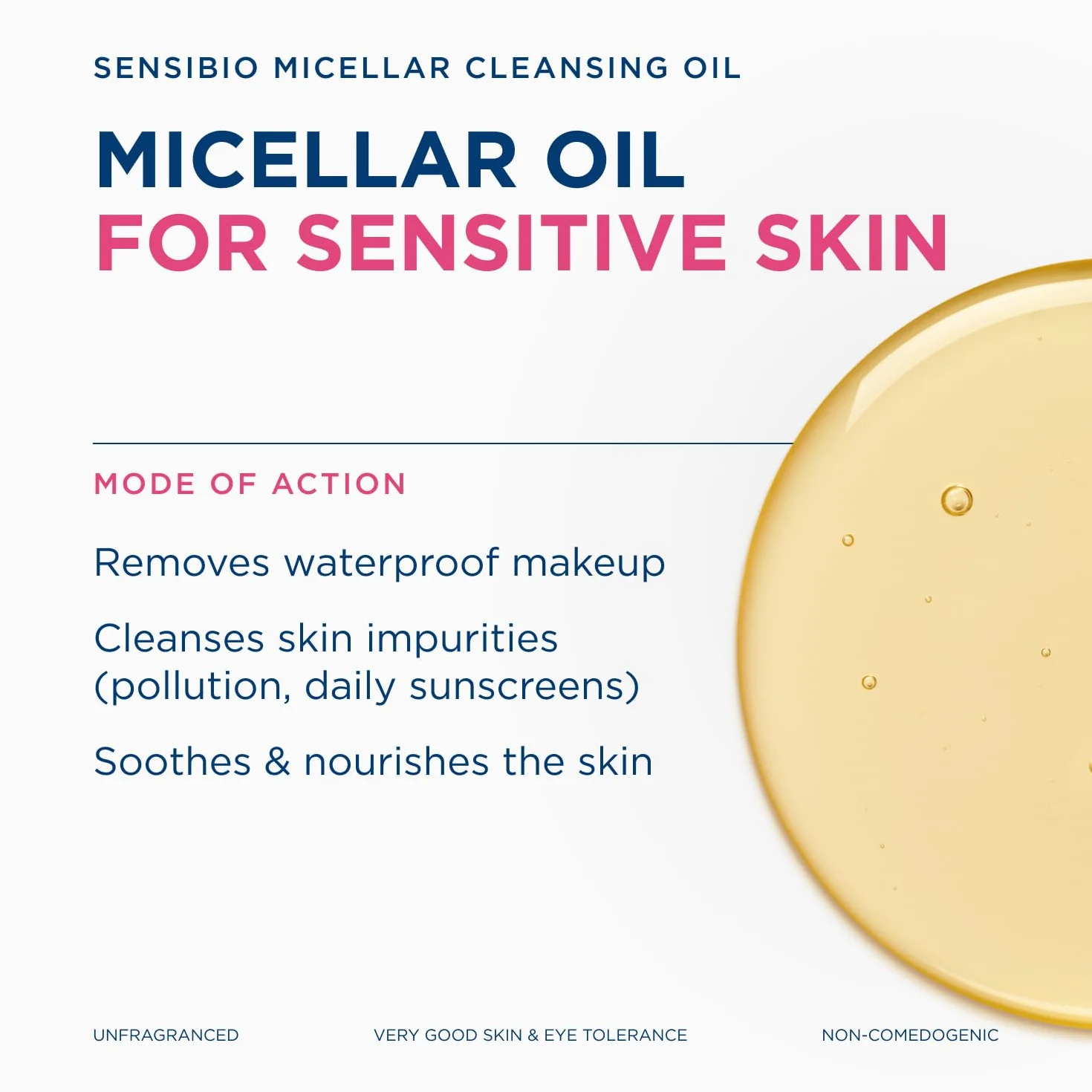 BIODERMA Sensibio Aceite Micelar 150 ml - Limpiador Desmaquillante para Pieles Sensibles