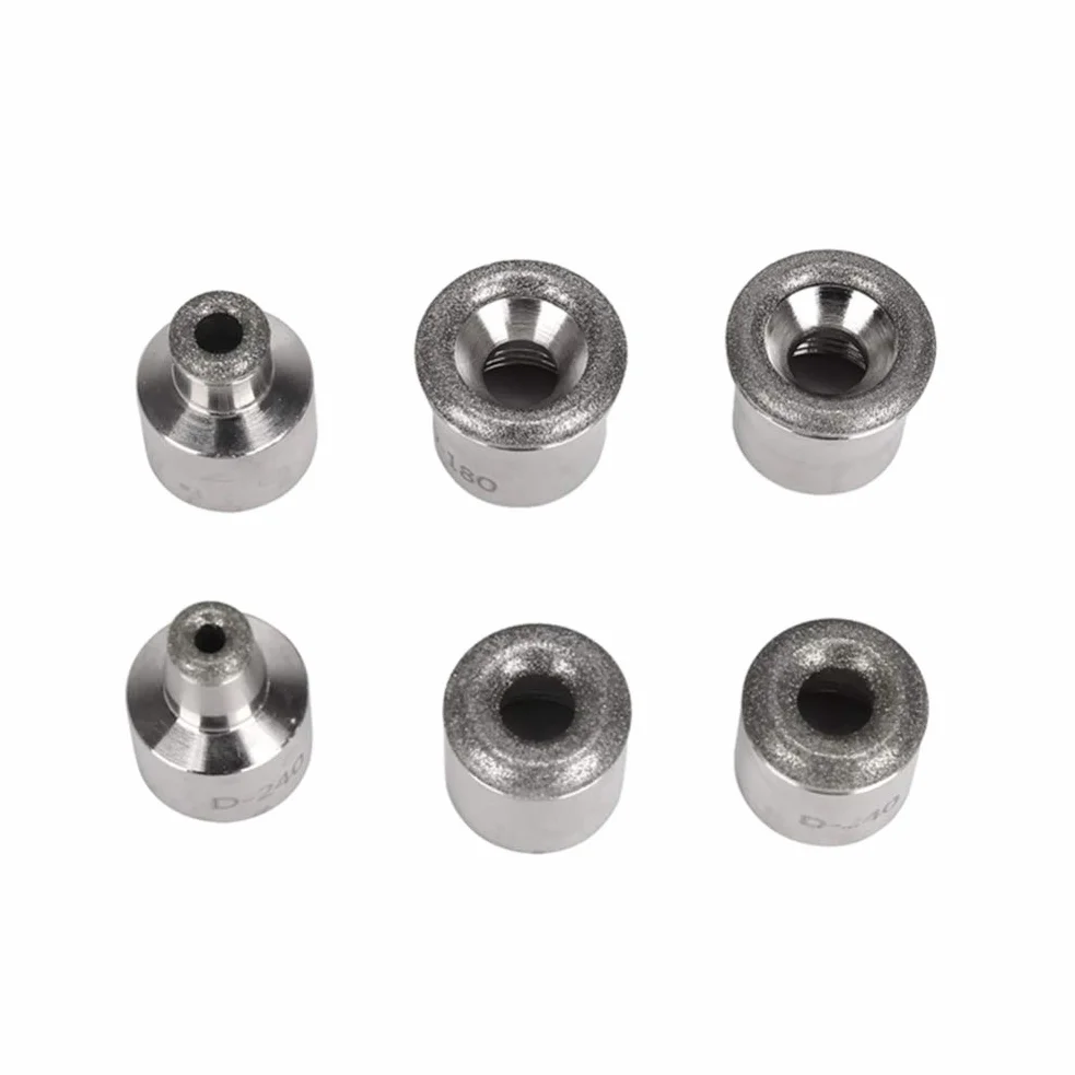 FRCOLOR Puntas de Reemplazo de Dermoabrasión de Diamante Metálico para Máquina de Belleza