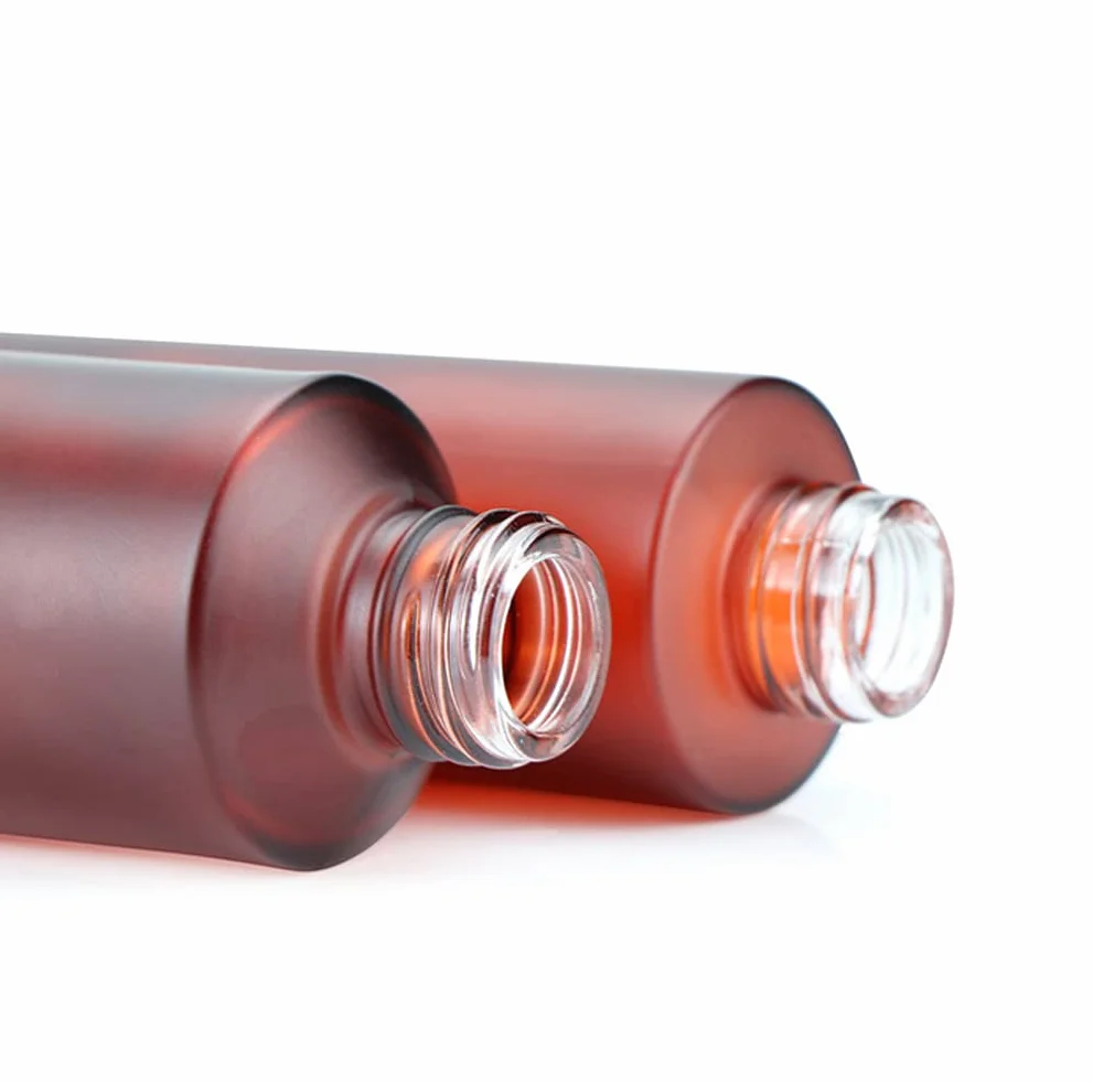 Botellas vacías de vidrio recargables 100 ml, dispensadores de jabón con bombas negras, rojo vino