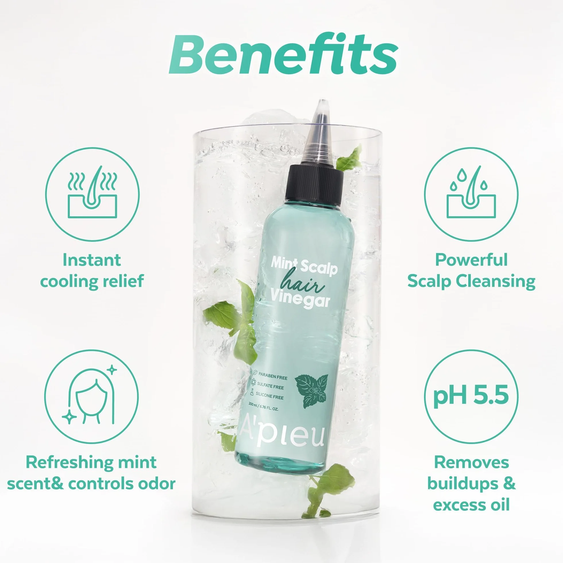 A'pieu Mint Scalp Hair Vinegar 200 ml