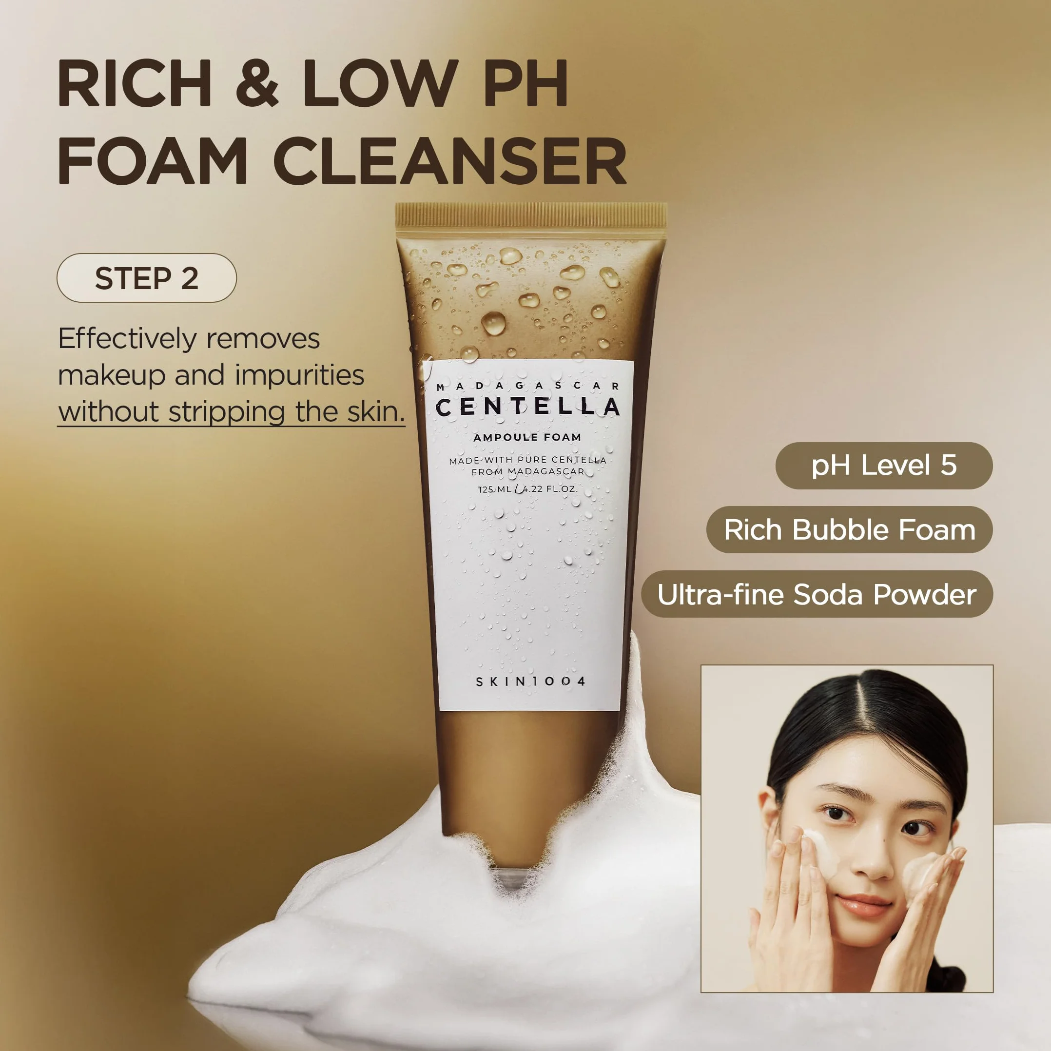 MADAGASCAR CENTELLA DOUBLE CLEANSING DUO SKIN 1004