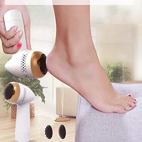 PURRL Amoladora de pies de vacío eléctrica Máquina de pulir pies Recargable Exfoliante Piel Muerta Removedor de Callos Pedicura Herramientas para el Cuidado de los pies (Color : A) Little Surprise