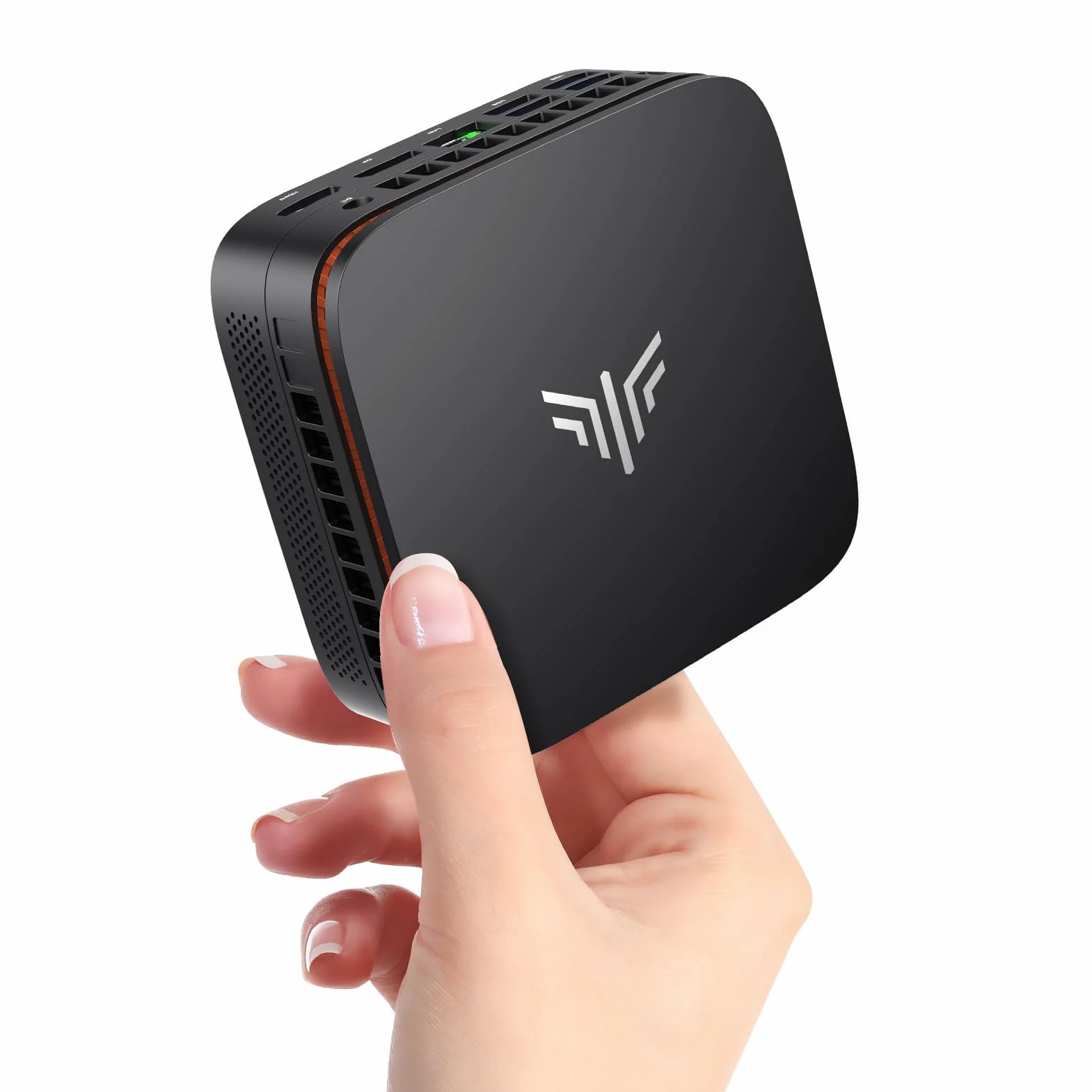 NiPoGi Essenx E1 Mini PC AMD 3150U 8GB DDR4 256GB SSD 4K@60Hz Dual HDMI DP Wi-Fi 5 BT 4.2 LAN 15W