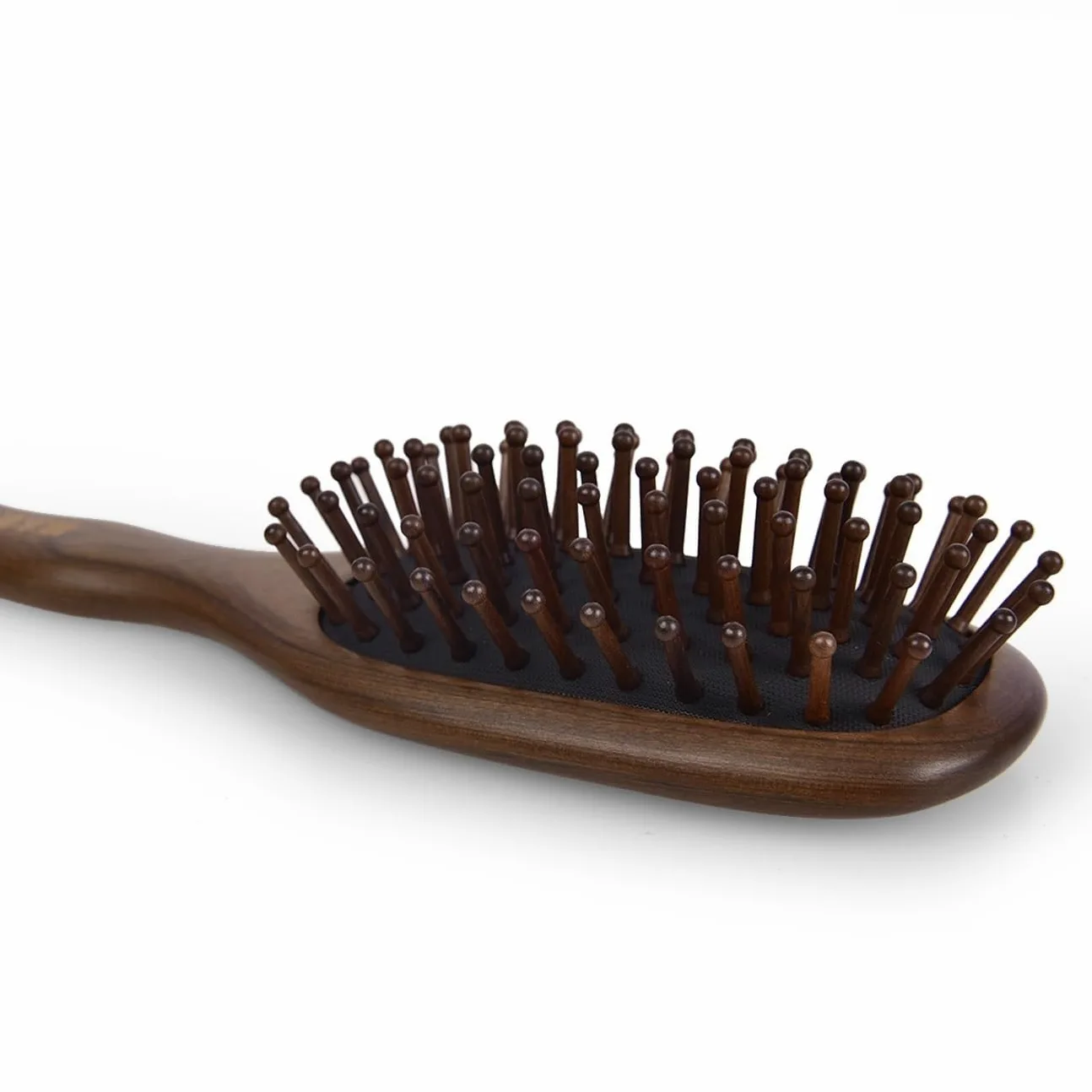 Peine Para Barba Peine de masaje con bolsa aire for el cuidado del cabello for mujeres cojín largo y rizado madera maciza alisador Herramientas Para Peinar El Cabello