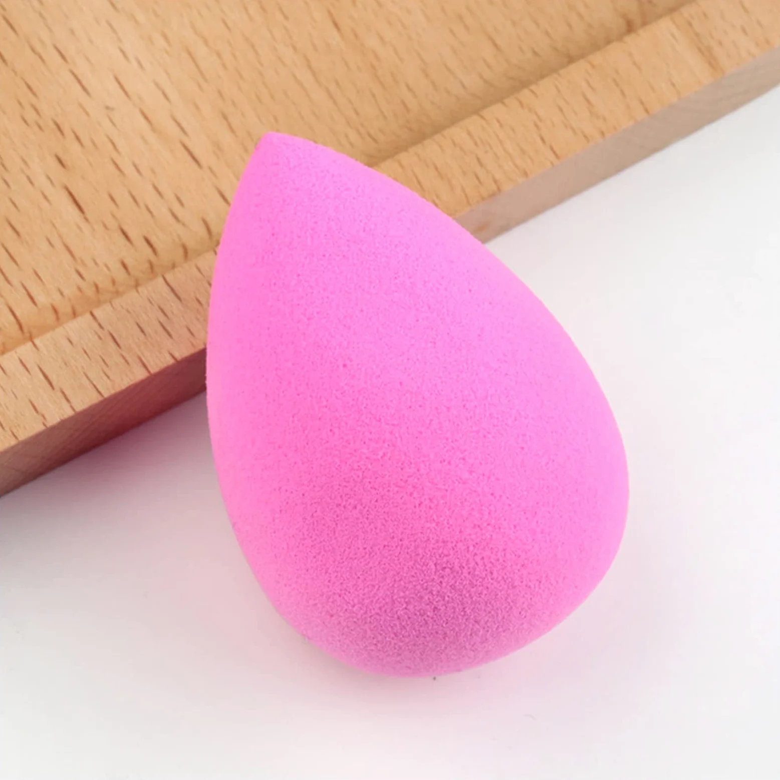 Esponjas De Maquillaje Wholesale L Maquillaje Esponja Forma de gota de agua Maquillaje Fundación Puff Corrector Polvo Liso Belleza Cosmética Maquillaje Esponja Herramienta Esponja De Maquillaje(E 20pc