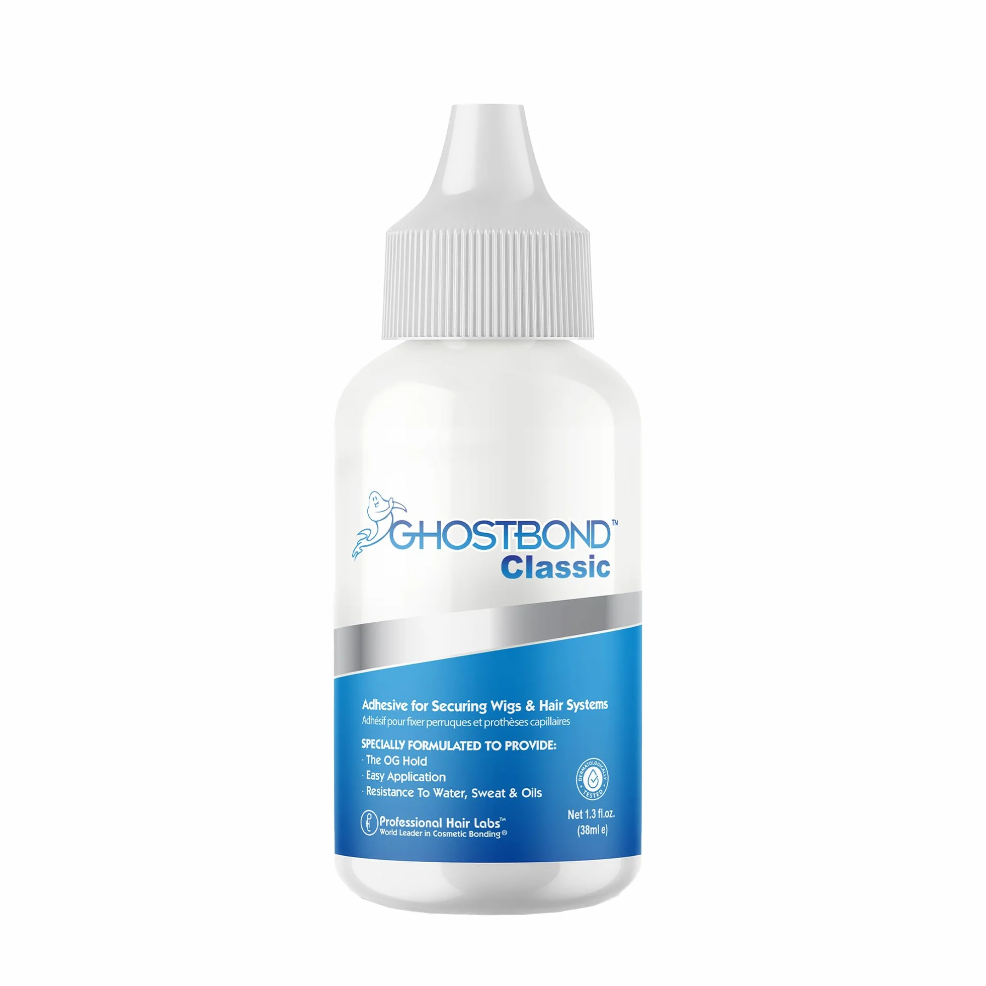 Ghost Bond Professional Hair Labs Pegamento adhesivo para peluca de encaje clásico 1.3 oz