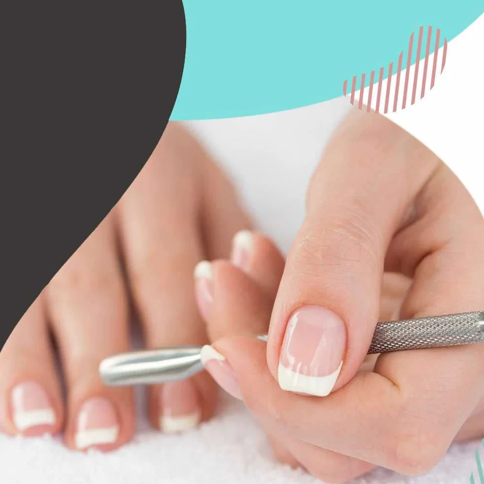 OcioDual Corta Cutículas de Acero Inoxidable Empujador y Raspador para Manicura y Pedicura