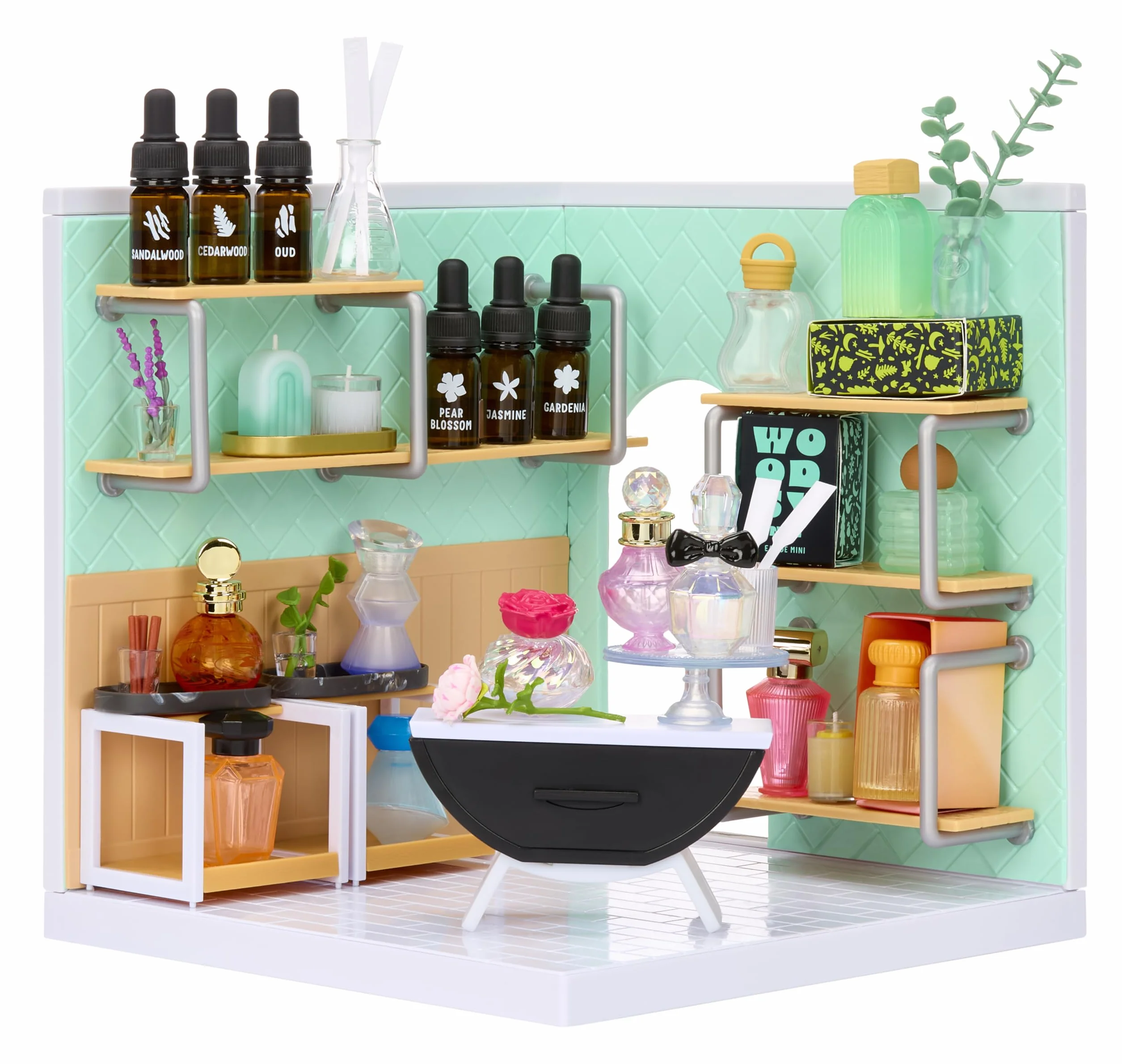 MGA's Miniverse Make It Mini Fragrances - Coleccionables, Envase Ciego Misterioso, Perfume, DIY, 8+