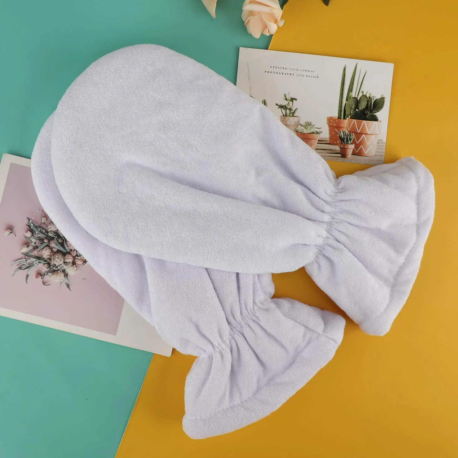 Segbeauty Mitones de cera de parafina, Guantes para cera caliente Terapia de manos Parafina Tratamiento térmico SPA