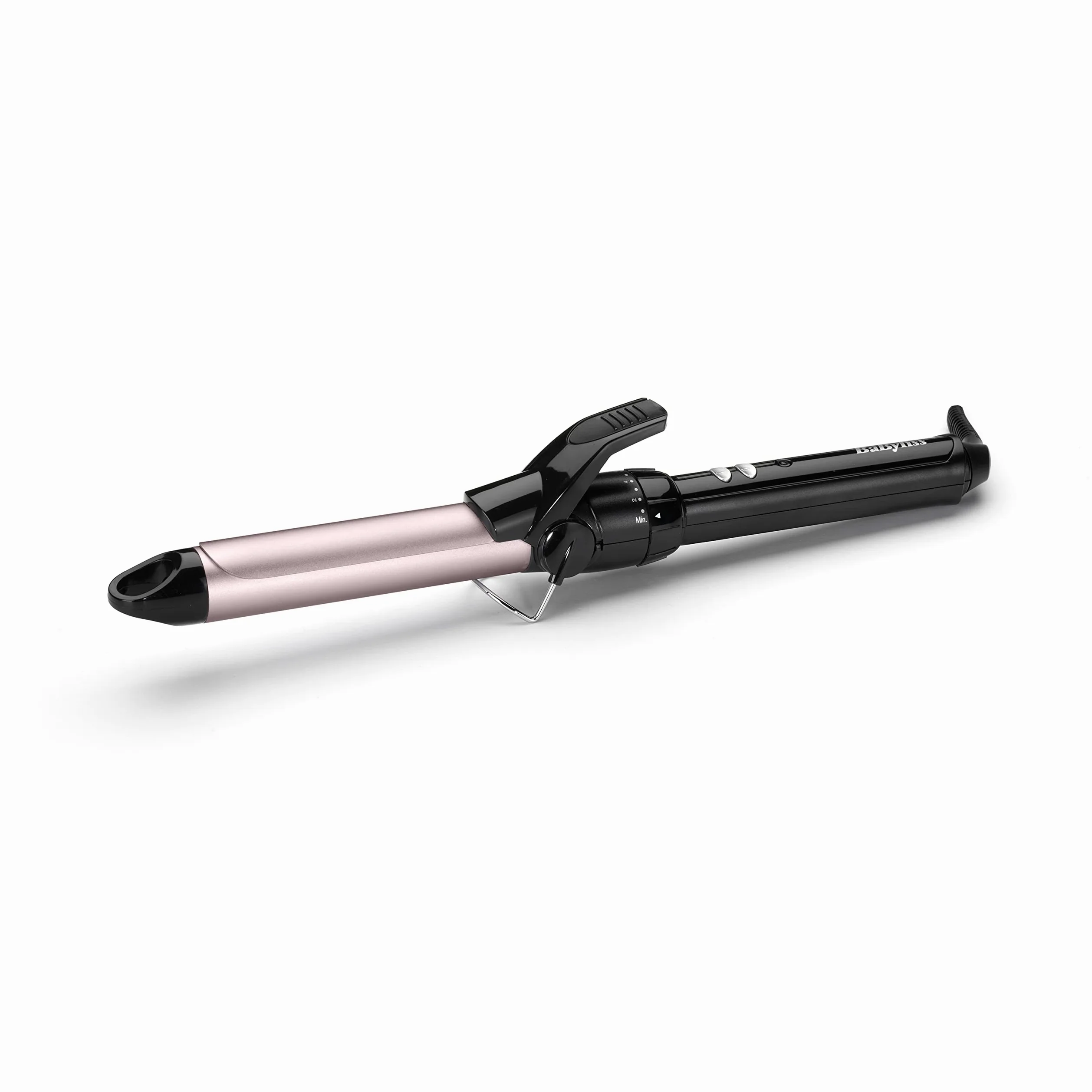 BaByliss ST393E Plancha de pelo profesional, iónica, placas flotantes extra largas de cerámica & C325E Tenacilla de pelo de 25 mm, 10 ajustes de temperatura