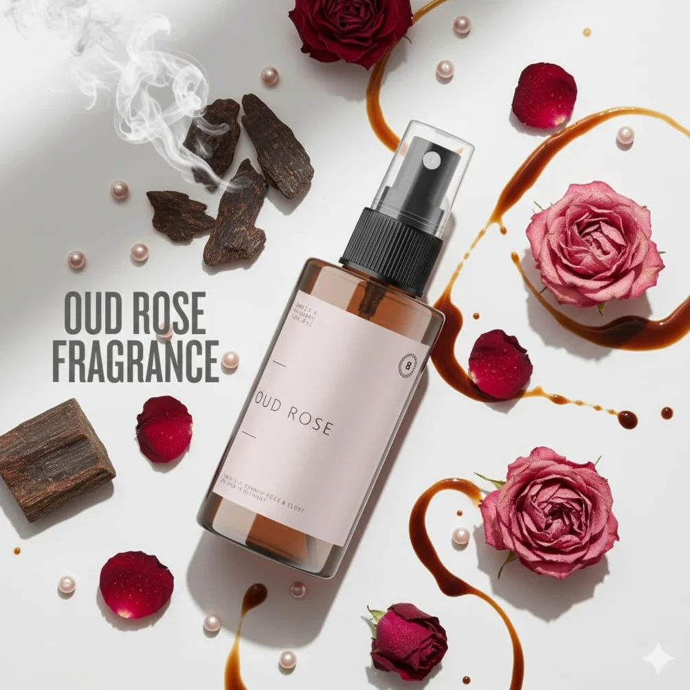 BOHORIA Perfume para el cabello Oud Rose 100 ml