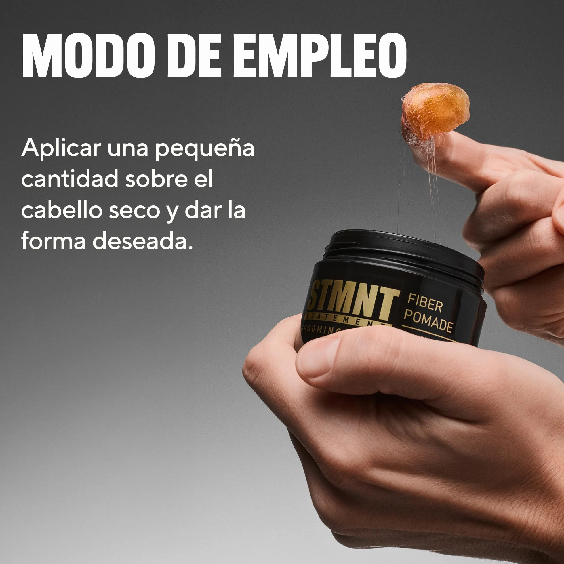 STMNT STATEMENT GROOMING GOODS Fiber Pomade Pomada para Pelo Hombre 100 ml