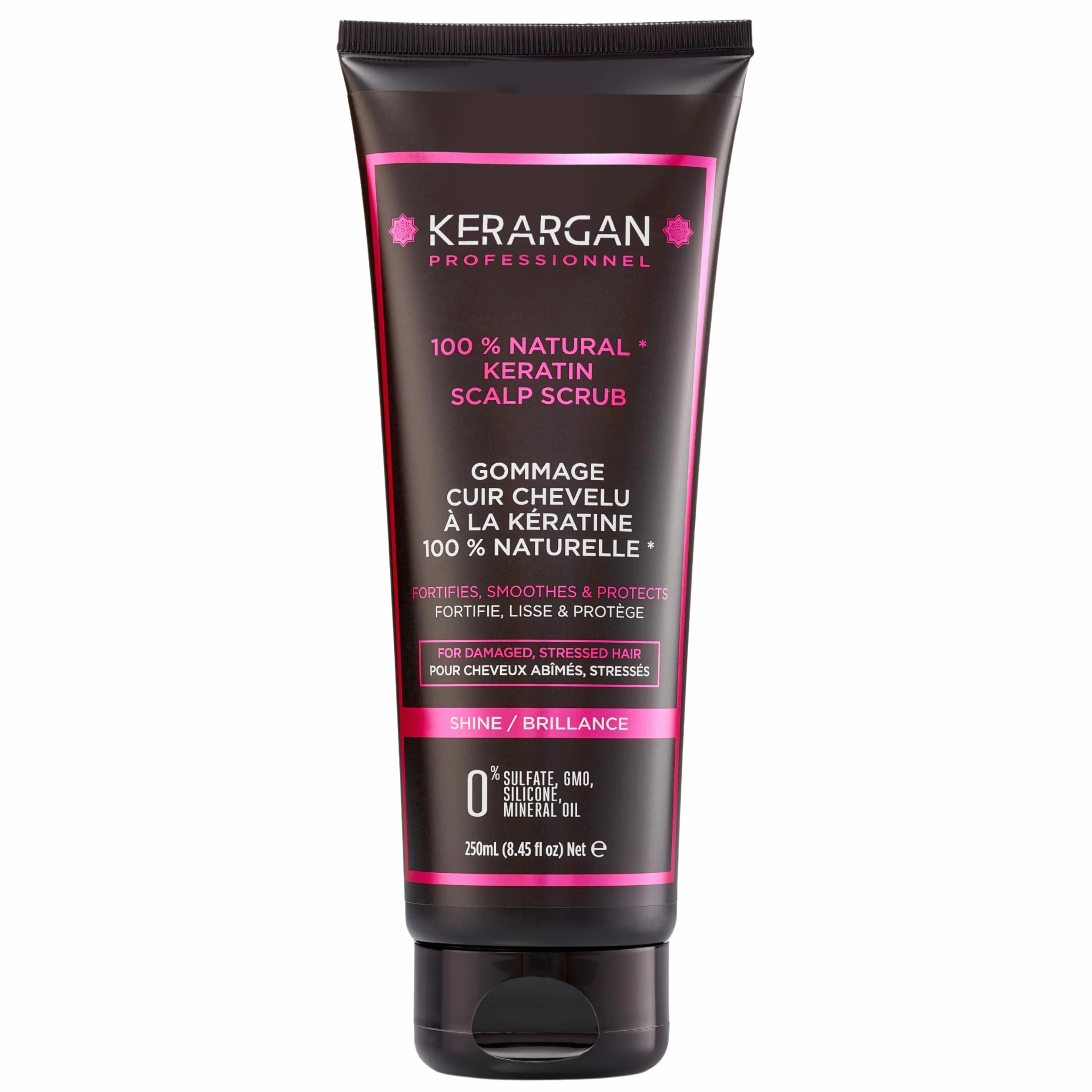 Kerargan Exfoliante Purificante de Queratina para Cabello Dañado 250ml