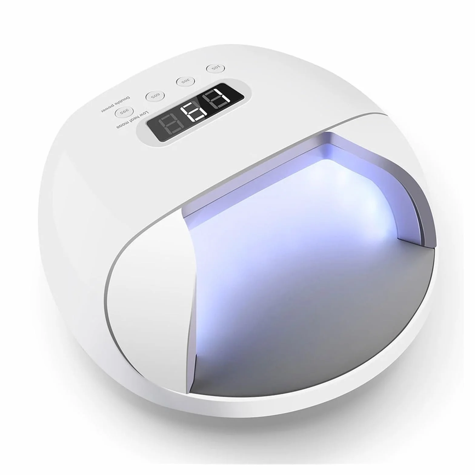 Lampara UV LED Uñas, Lámpara de uñas LED UV Lámpara de uñas Secador de gran potencia Gel de uñas de curado rápido Secadores de uñas profesionales Máquina de herramientas de secado de gel UV,para uñas