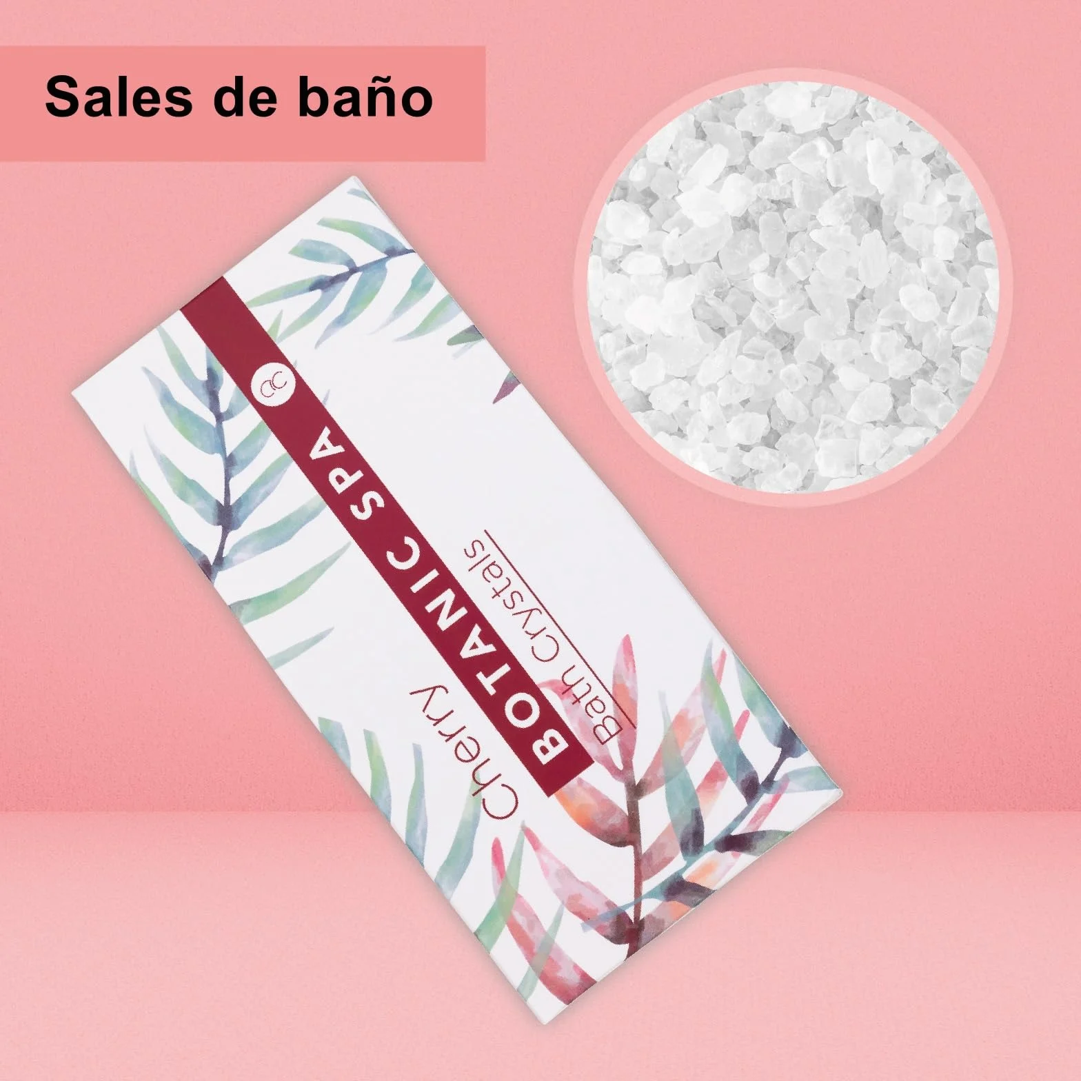 Accentra CHERRY SPA set de baño femenino 4 piezas gel de ducha sales de baño loción corporal esponja de red regalo San Valentín cumpleaños