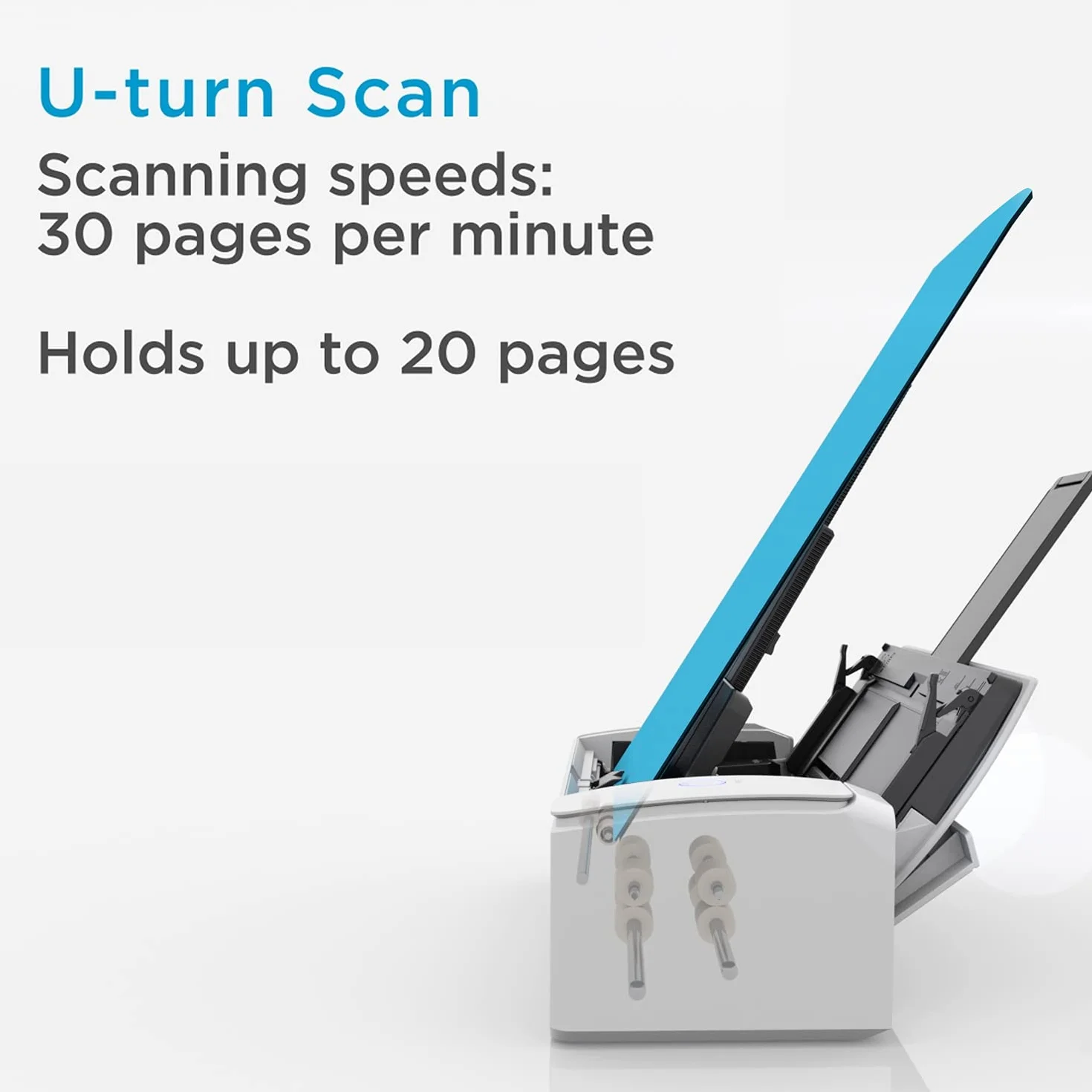 Escáner automático de Documentos ScanSnap iX1300 Blanco Dúplex USB 3.2 WiFi