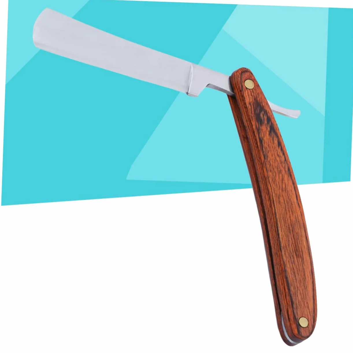 De Afeitar Clásica Mango De Madera Acero Afeitadora Peluquería