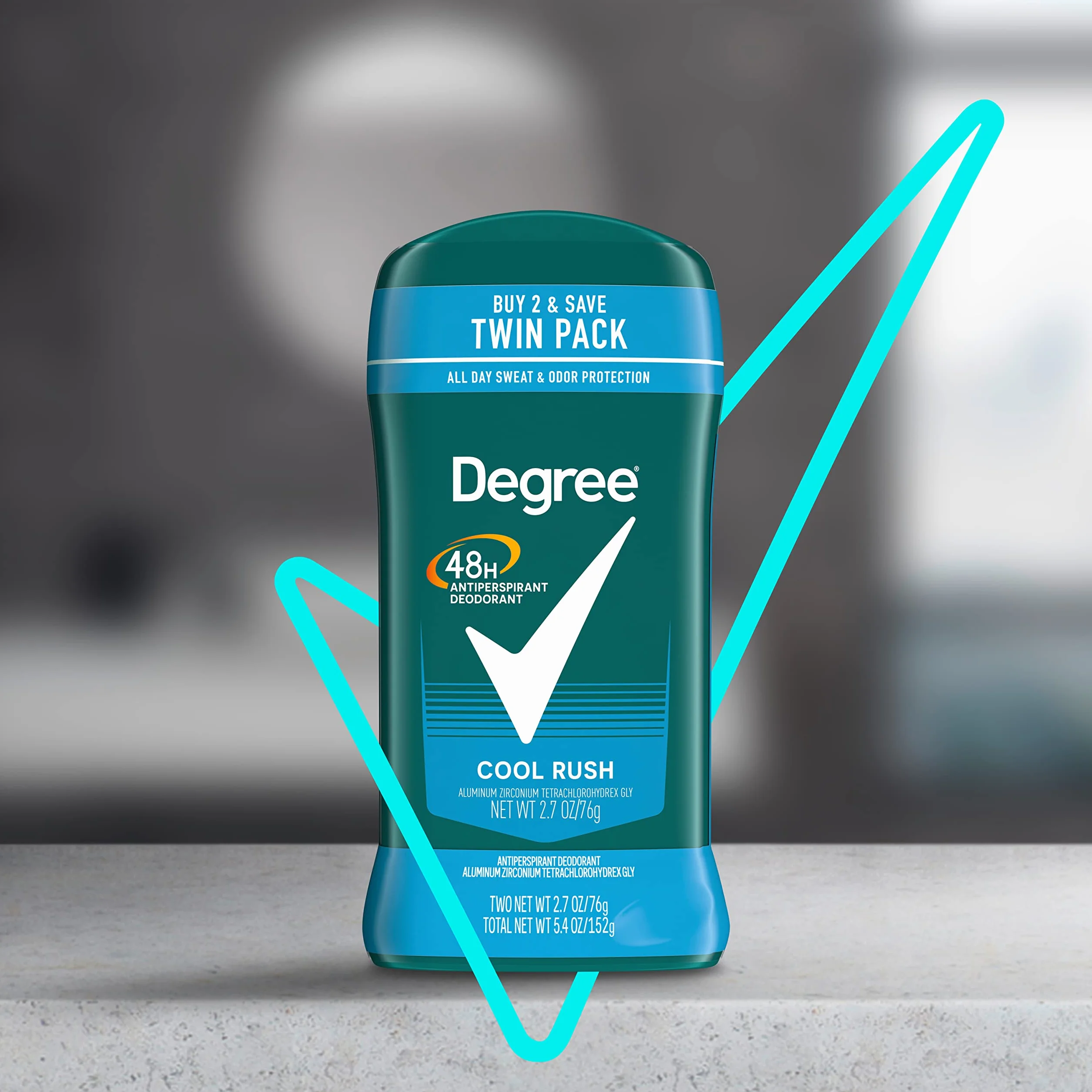 Degree Antiperspirant & Deodorant, Cool Rush - 2.6 oz by Degree