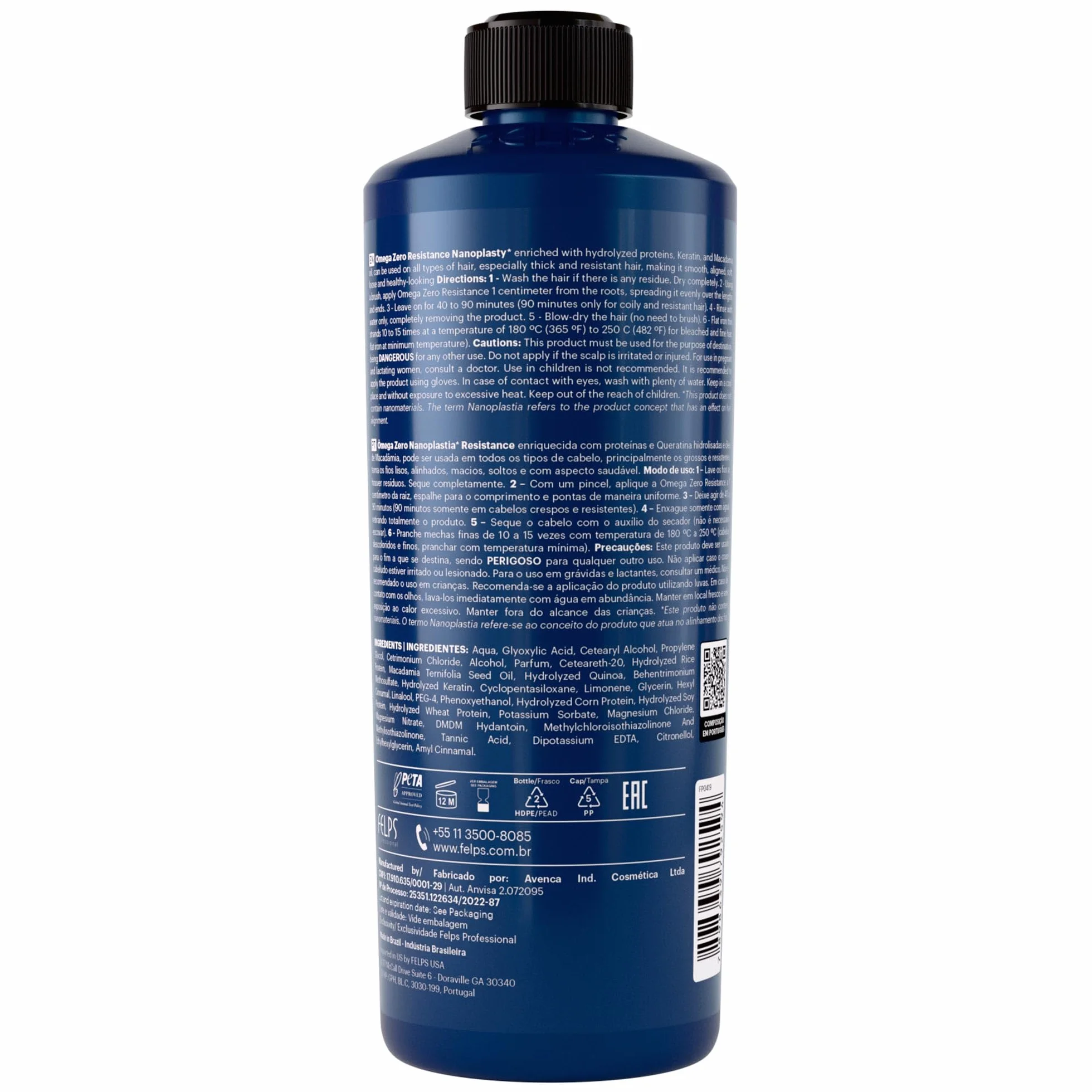 Felps Omega Zero Nanoplastia Resistance 500 ml