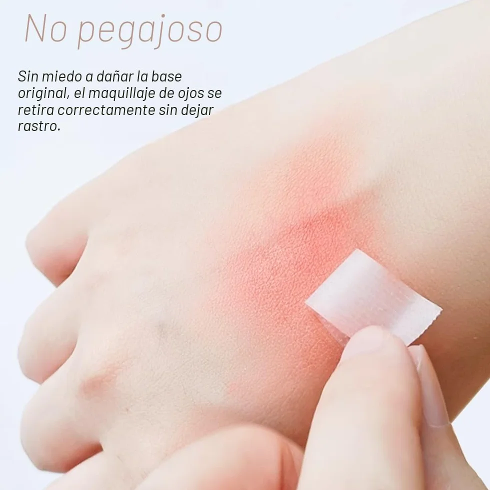 Cinta de Pestañas, 2 Rollos Adhesiva Microporo, 9 m cada Rollo, para Extensión de Pestañas