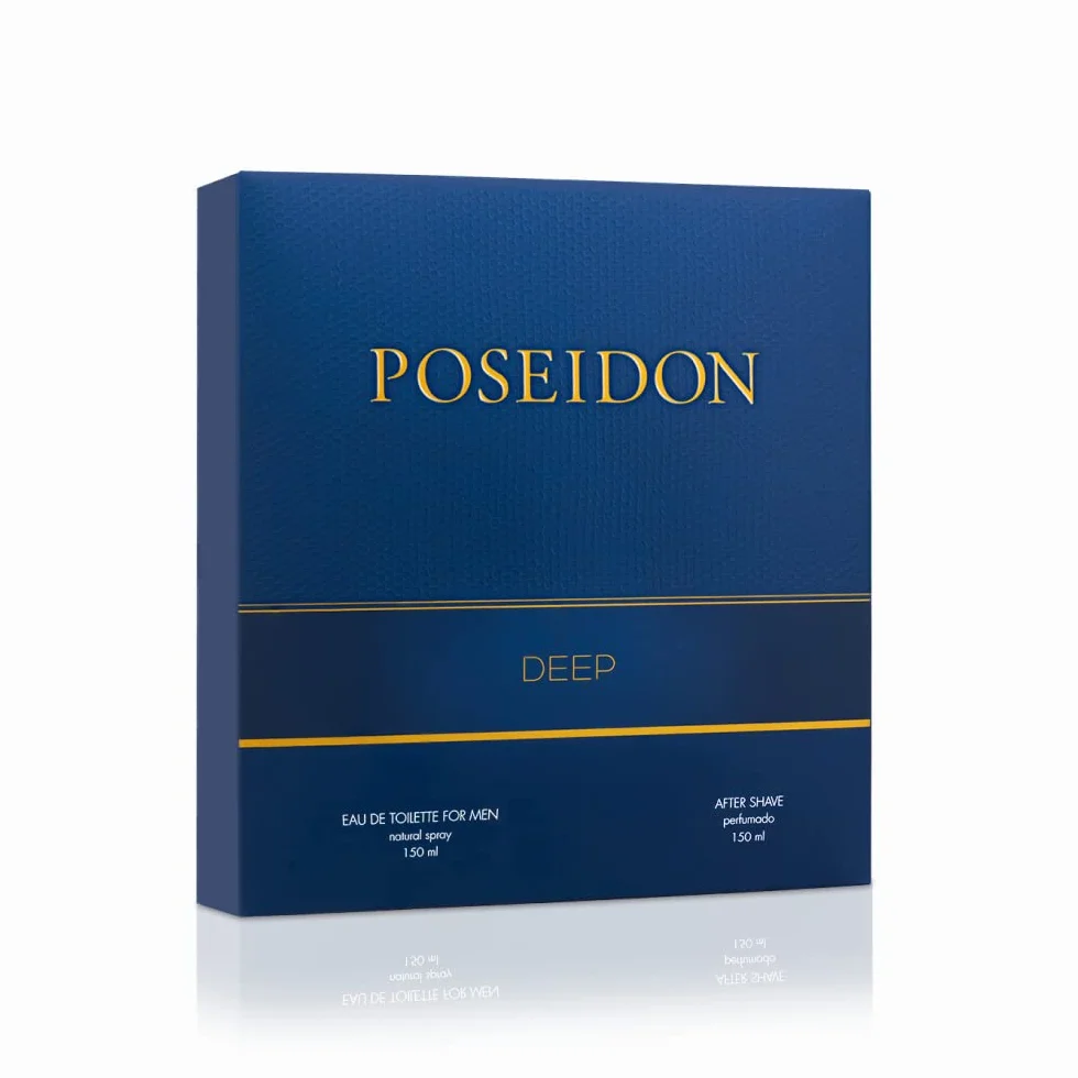 Instituto Español Poseidon Deep Perfume After Shave Pack Hombre