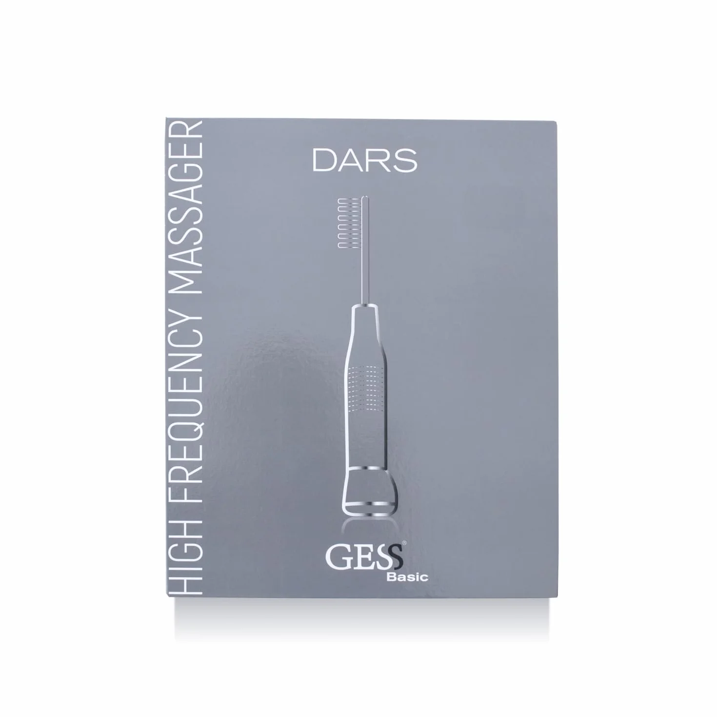 GESS Dars Dispositivo Alta Frecuencia 5 en 1 para Cabello y Rostro, Máquina con 5 Electrodos Neón y Argón Darsonval