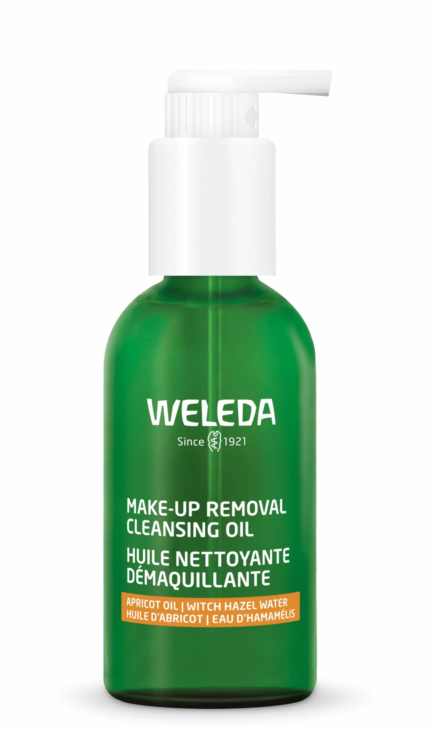 Weleda Aceite Limpiador Desmaquillante 150 ml para Rostro y Ojos
