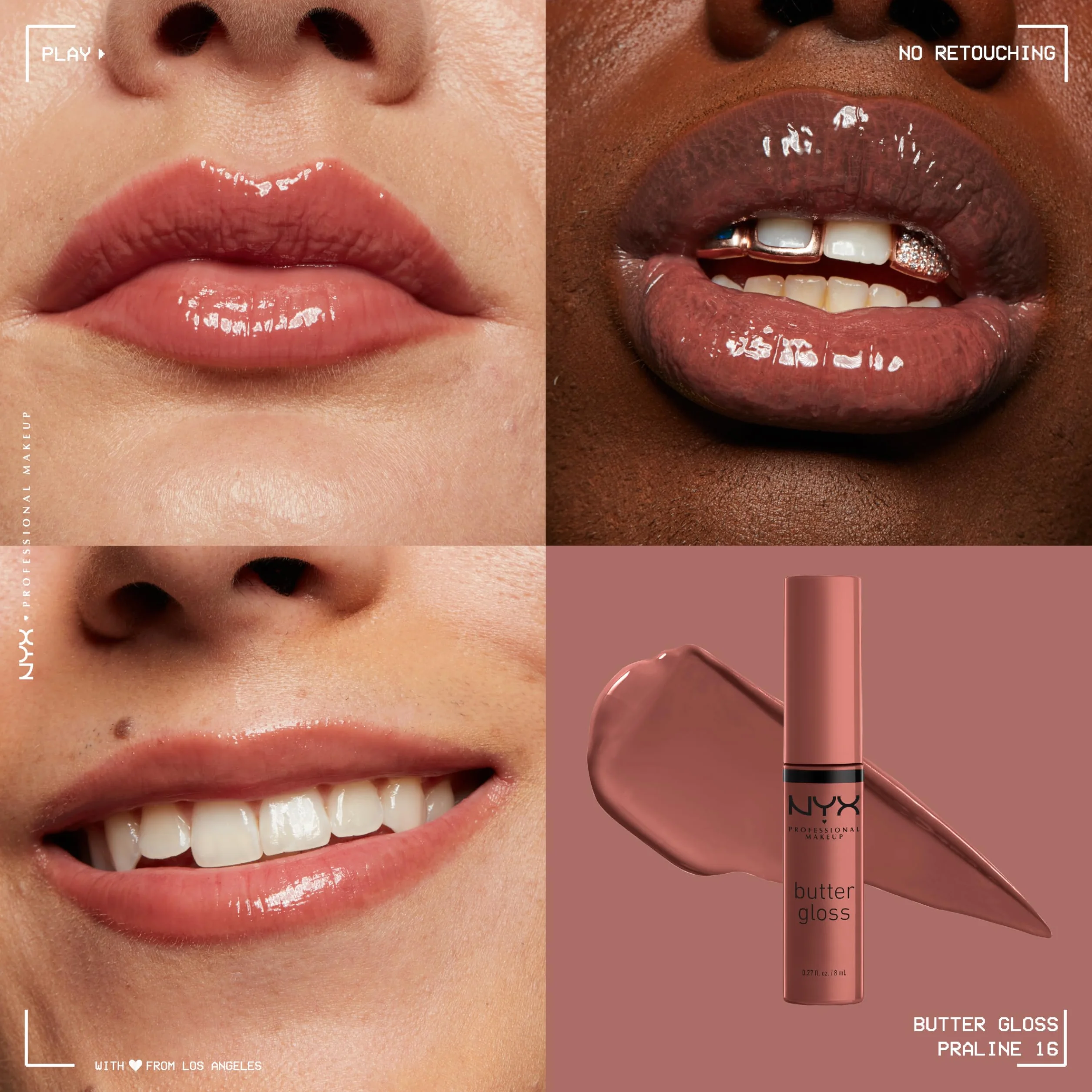 NYX Professional Makeup Butter Gloss Praline