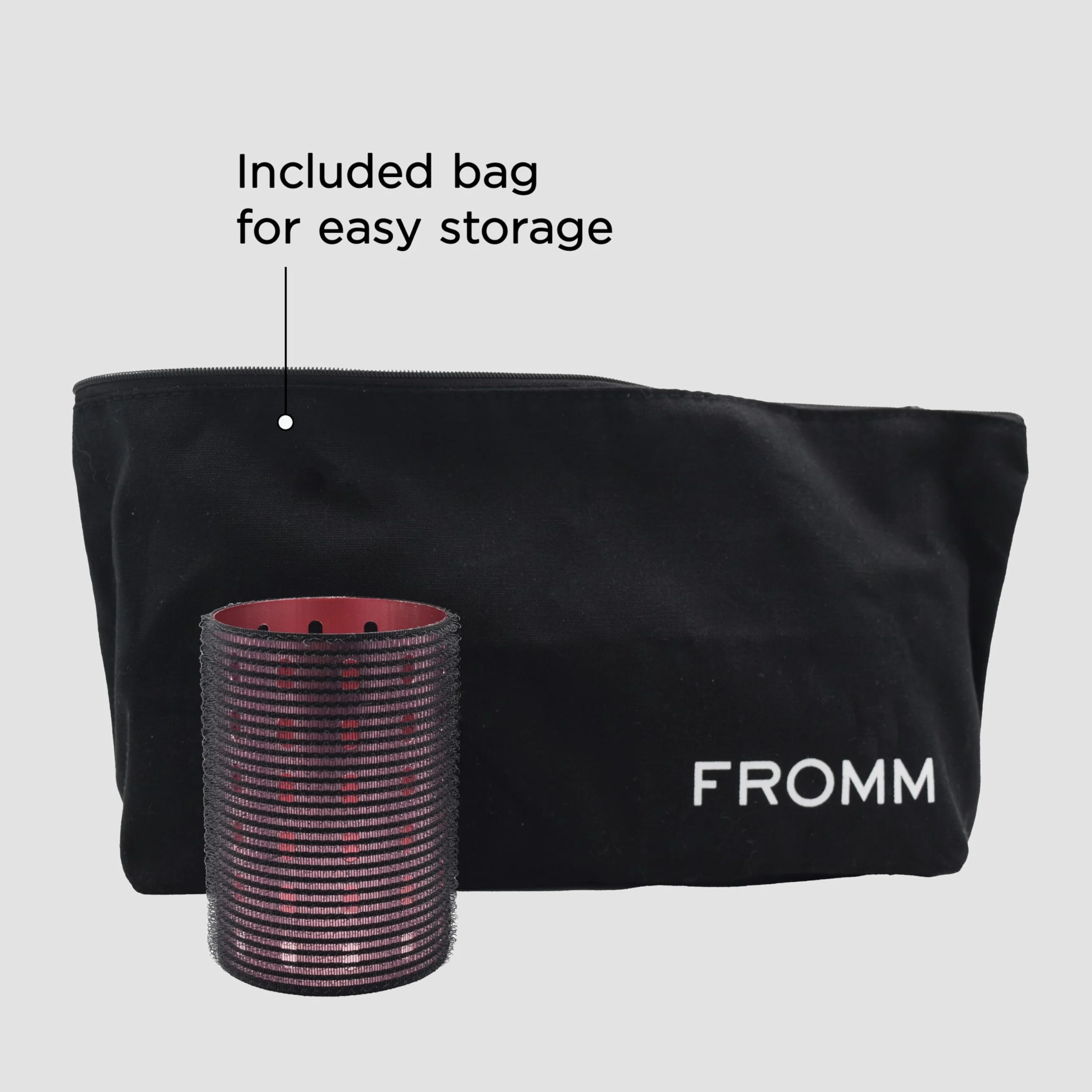 Fromm Thermalux - Rodillos de aluminio para el cabello, rodillos profesionales de autoagarre con núcleo de aluminio y tecnología iónica para volumen, ondas y flequillo de cortina, ideales para todo