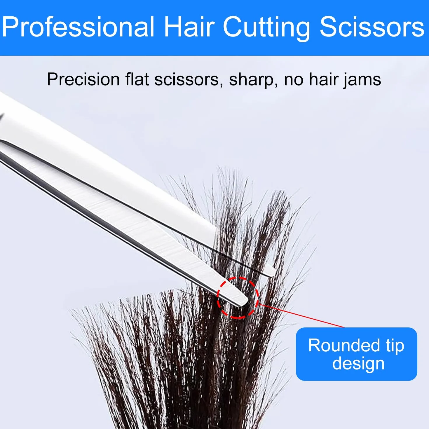 Tijeras Peluqueria Profesional Acero Inoxidable para Mujeres Hombres Niños
